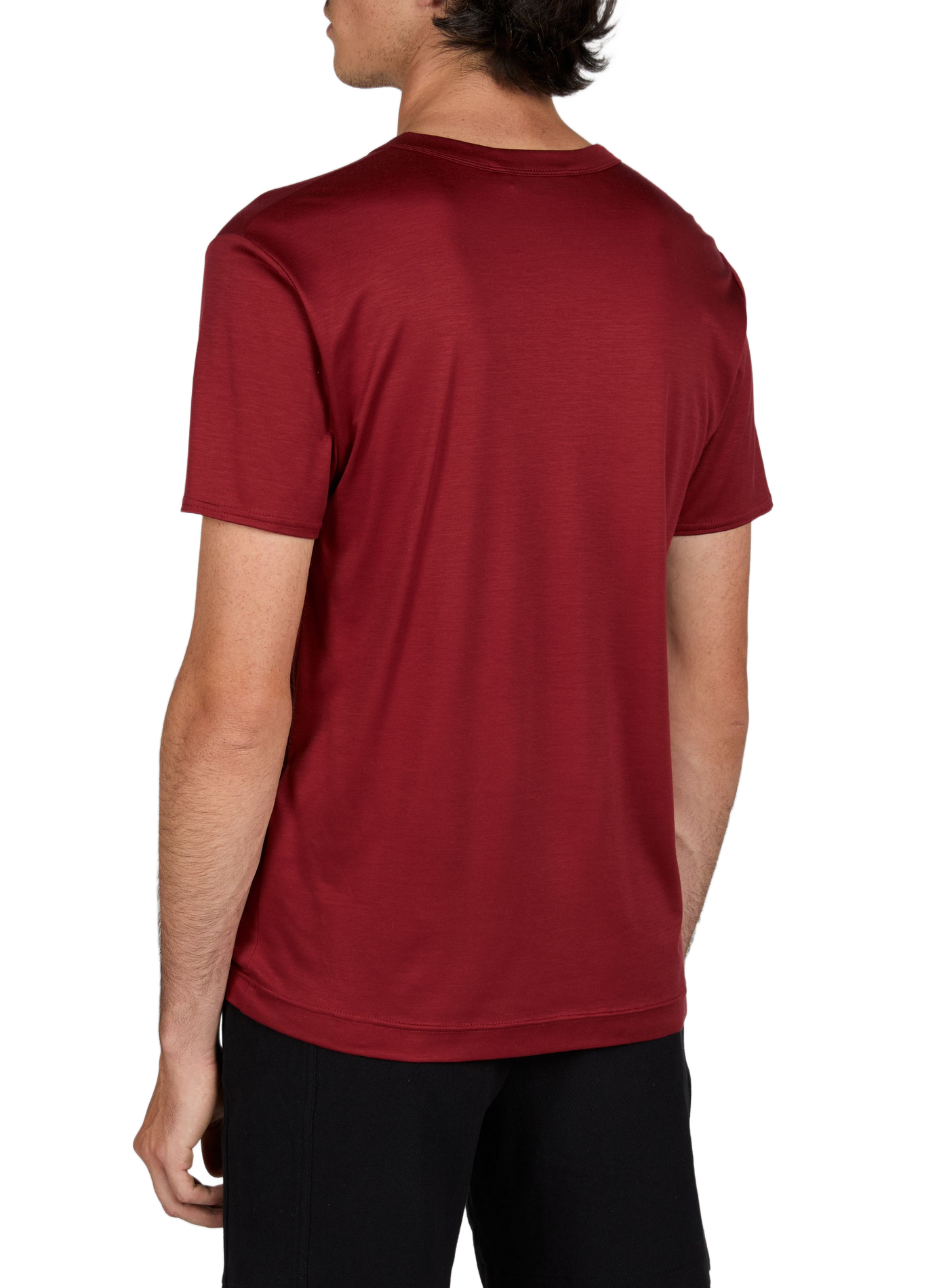 Round neck T-shirt OMAR AFRIDI Red