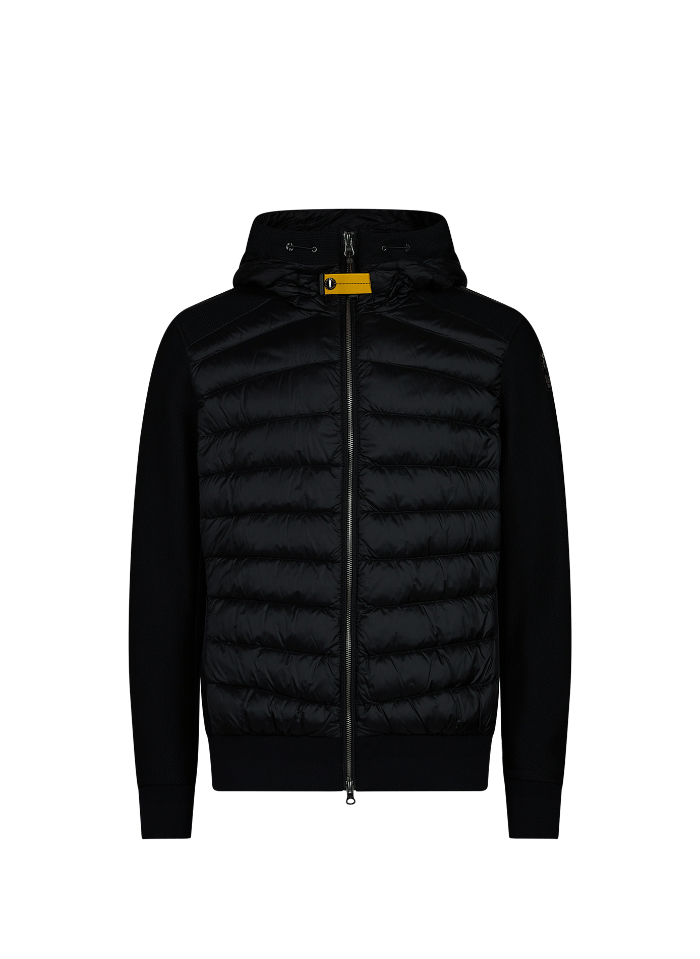 Two-material Buck jacket PARAJUMPERS Black