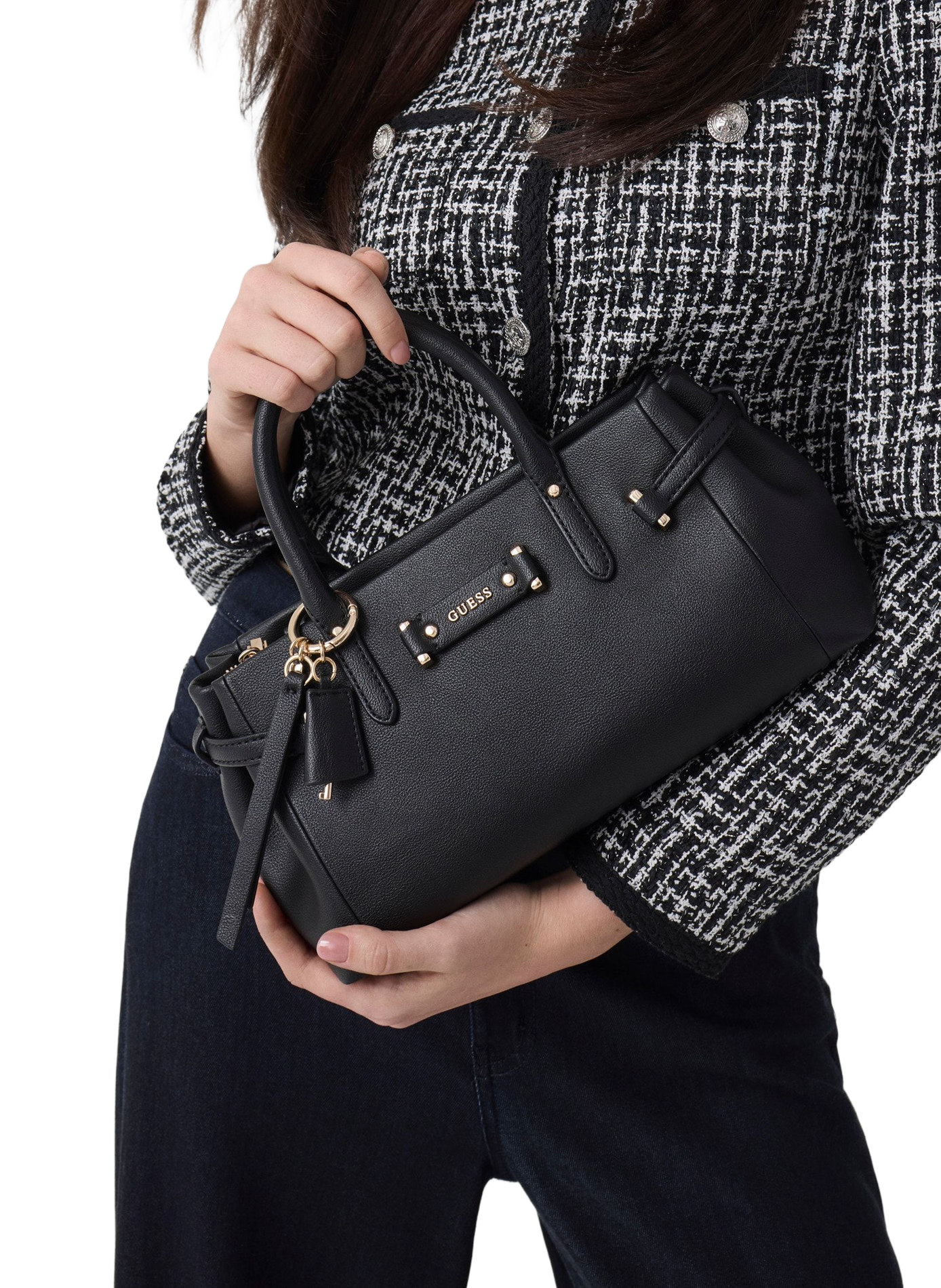 Bolso de mano GUESS Negro