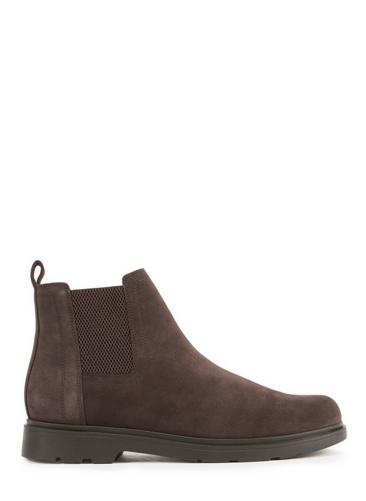 Leather ankle boots GEOX Brown