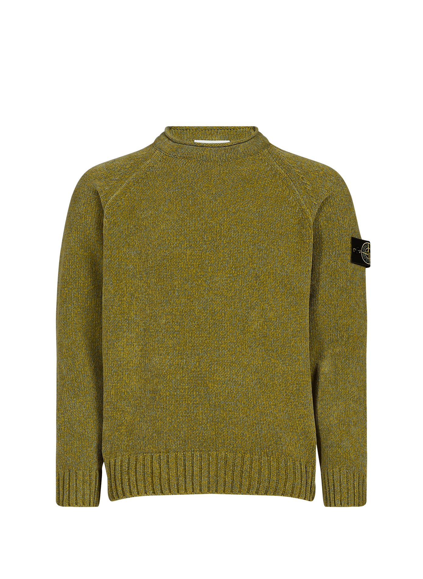 Gerader Baumwollpullover STONE ISLAND Khaki