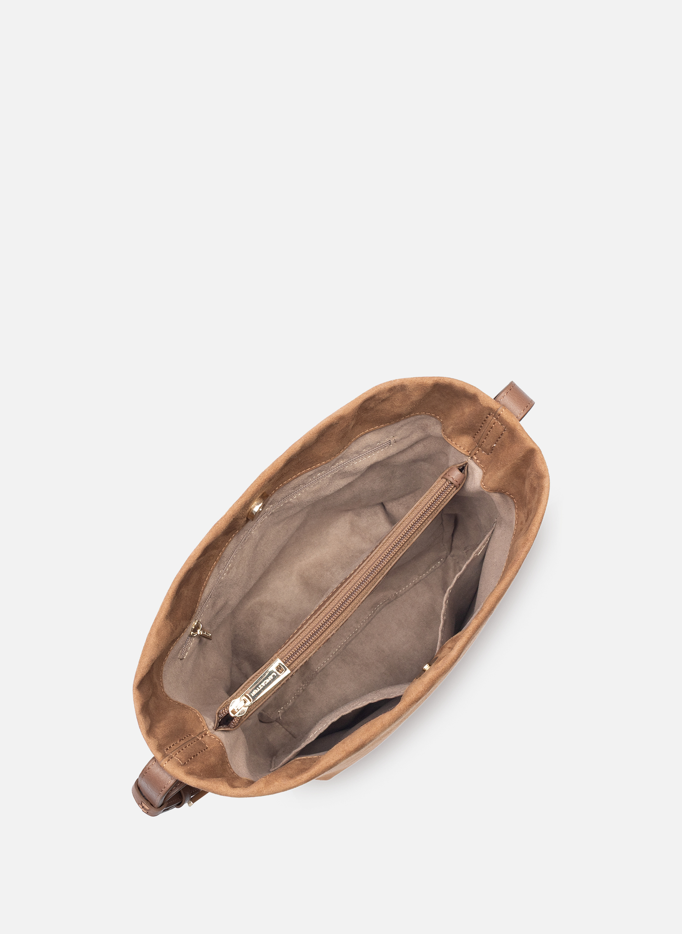 Emmer tas - suède LANCASTER Bruin