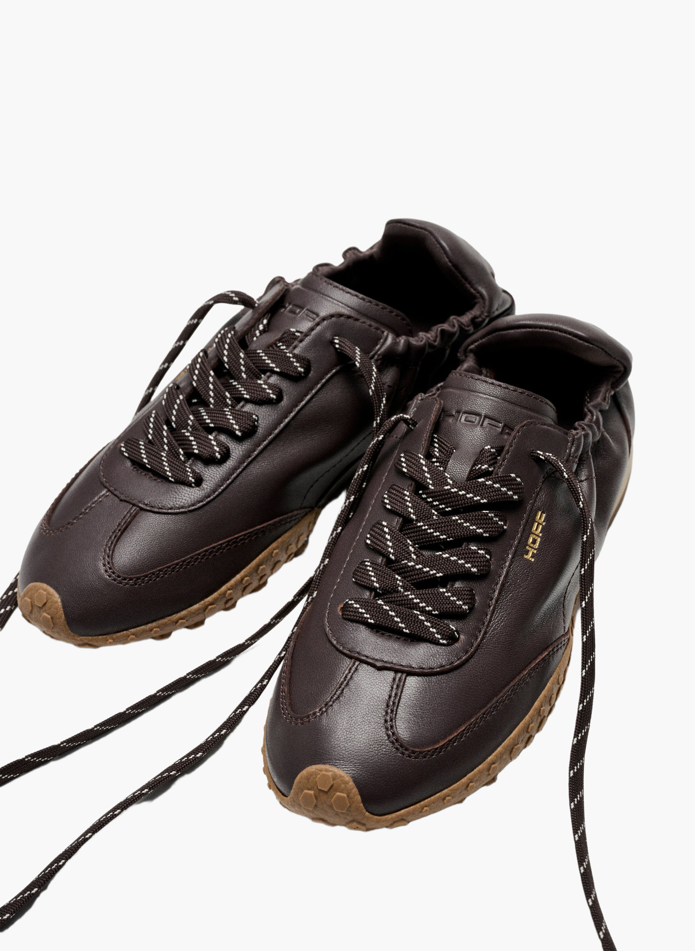 Hoff baskets décontractée bridge nappa chocolate HOFF Marron