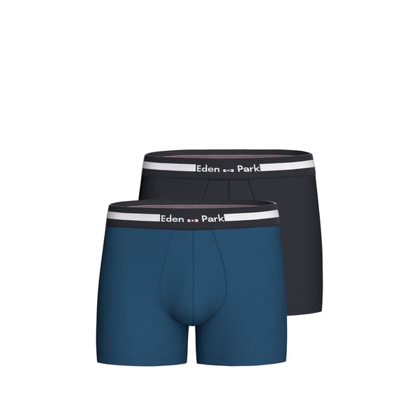 Lot de 2 boxers en jersey de coton stretch Lot de 2 boxers en jersey de coton stretch