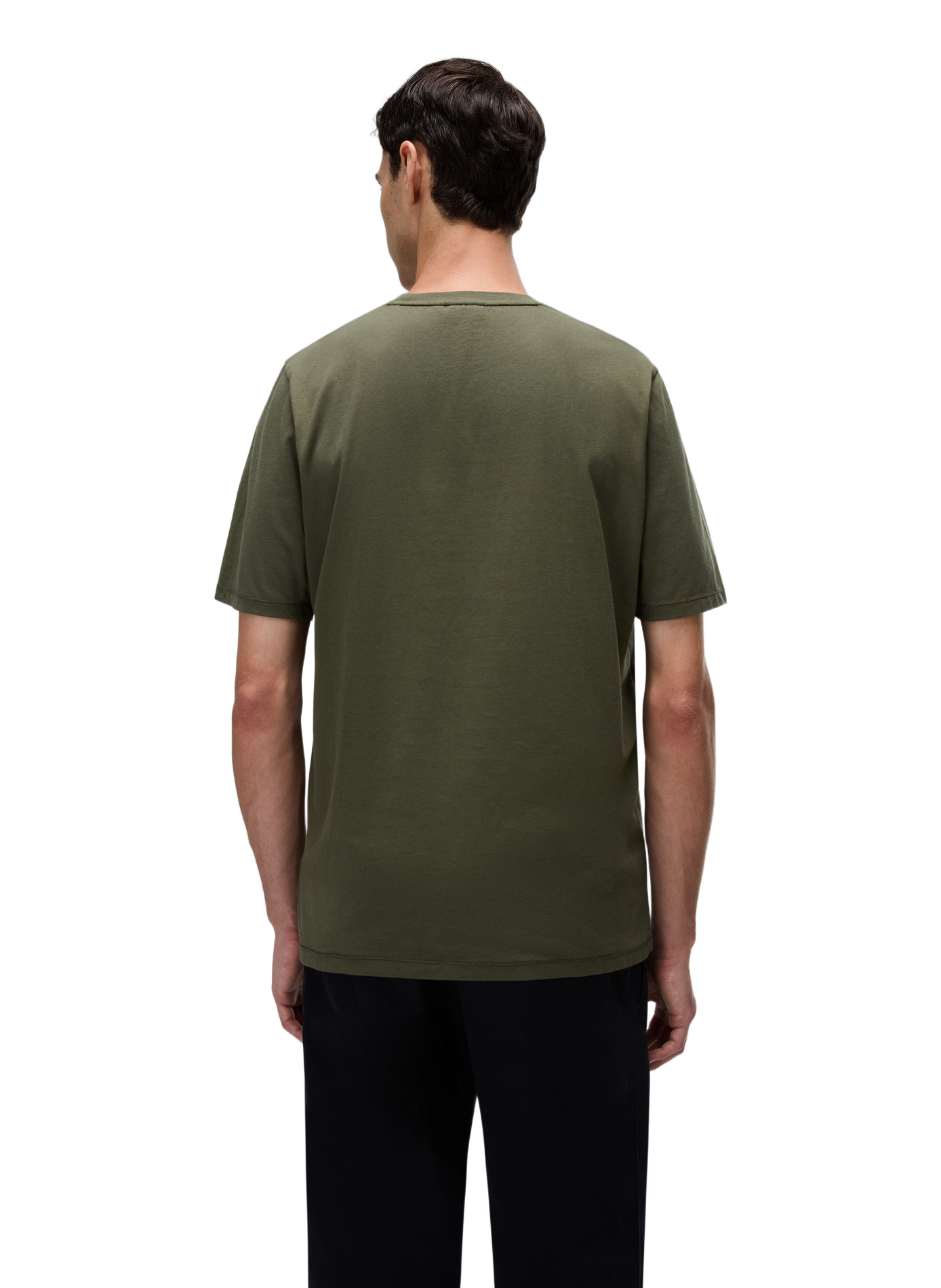 Logo cotton T-shirt NAPAPIJRI Khaki