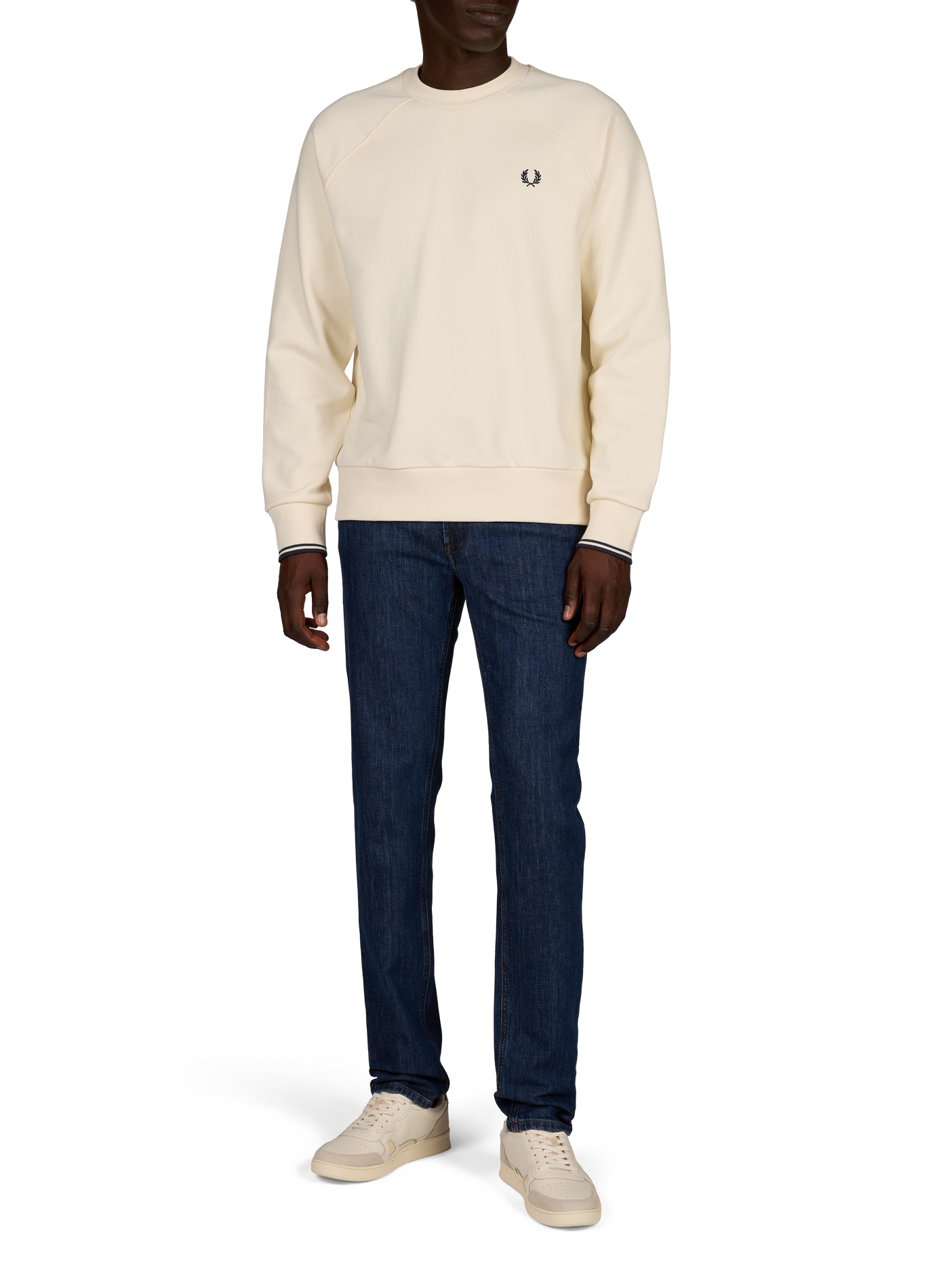 Straight-leg jeans in blended cotton RE HASH Blue