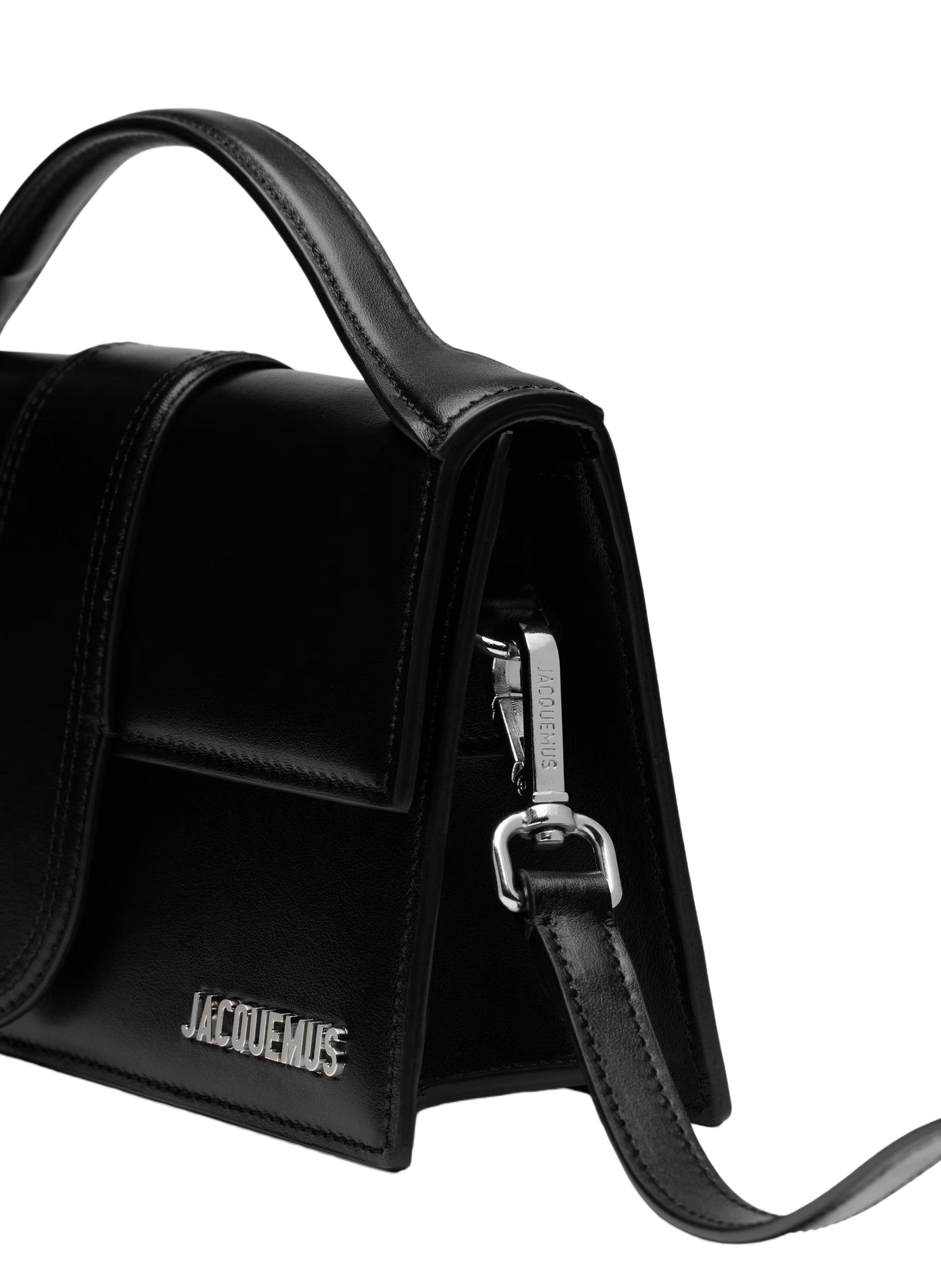 Le grand Bambino en cuir  JACQUEMUS Black