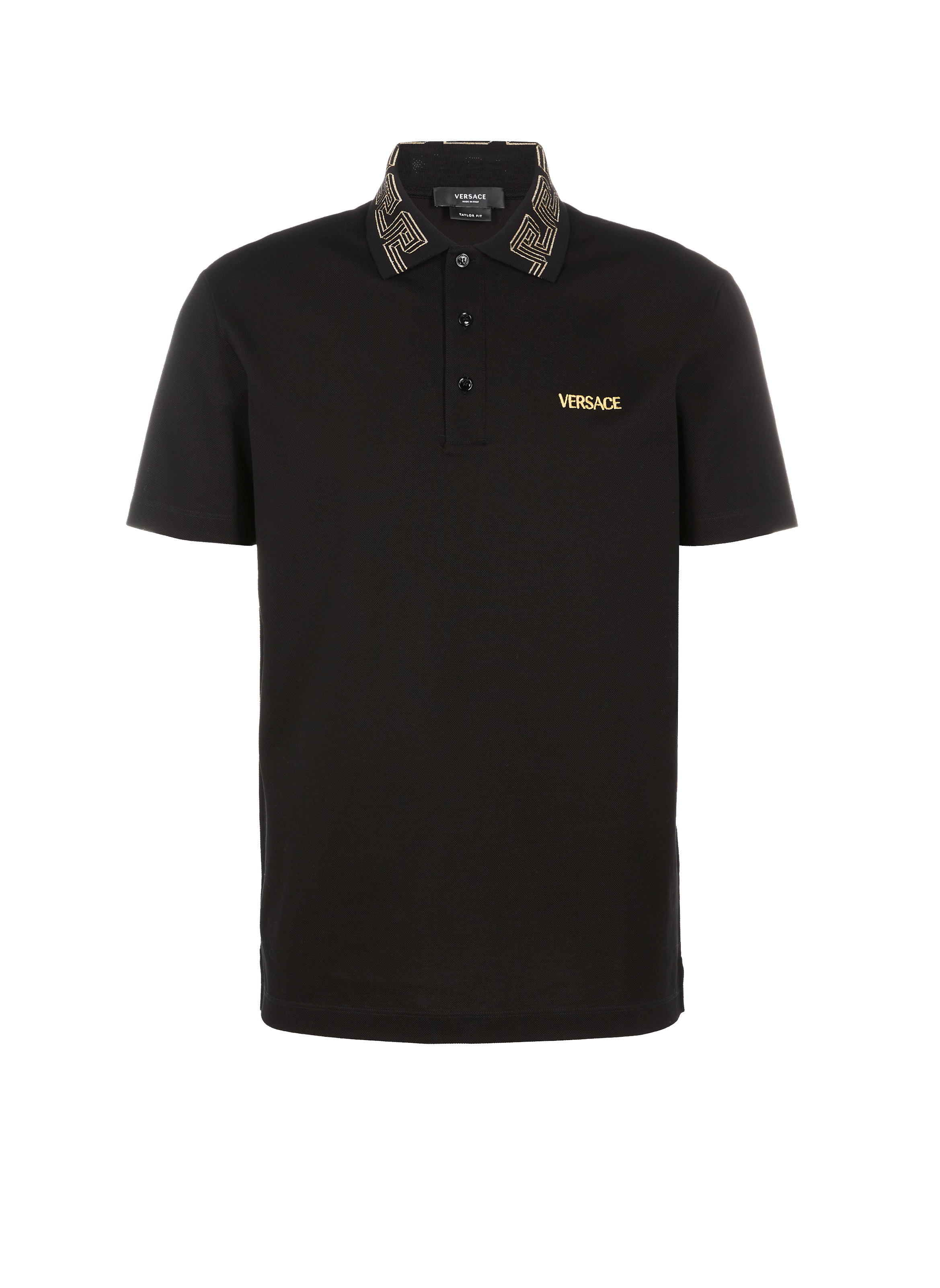 Polo avec col à motif