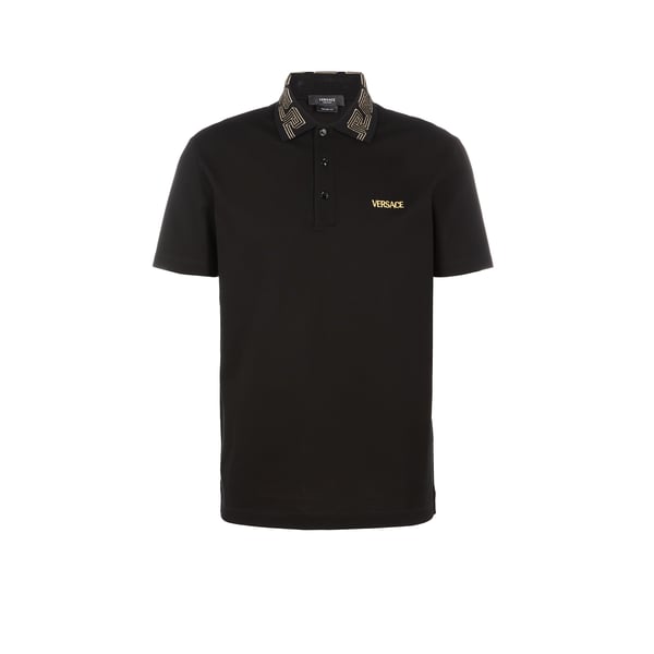 Polo avec col à motif