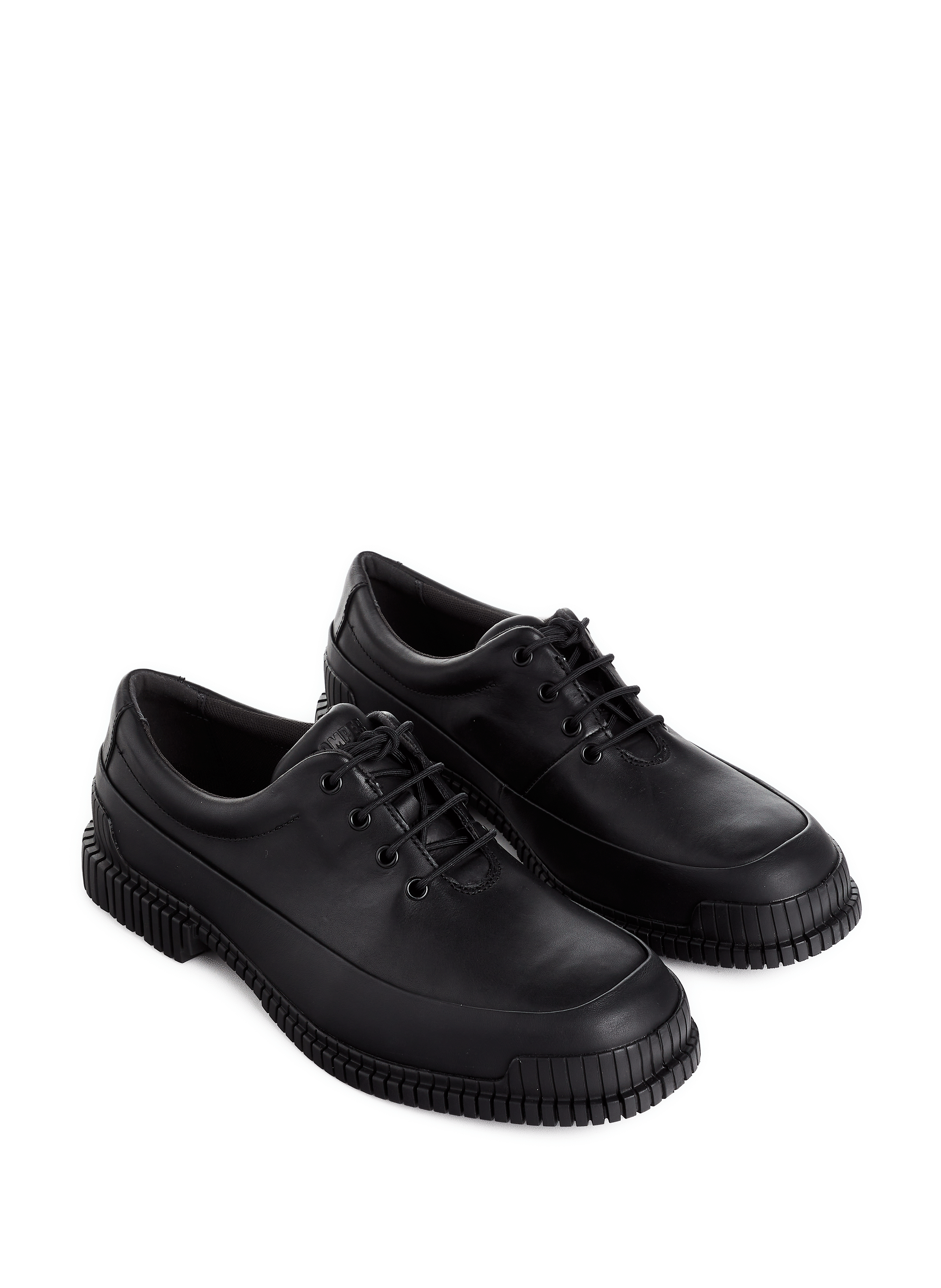 Derbies Pix en cuir et polyester recyclé