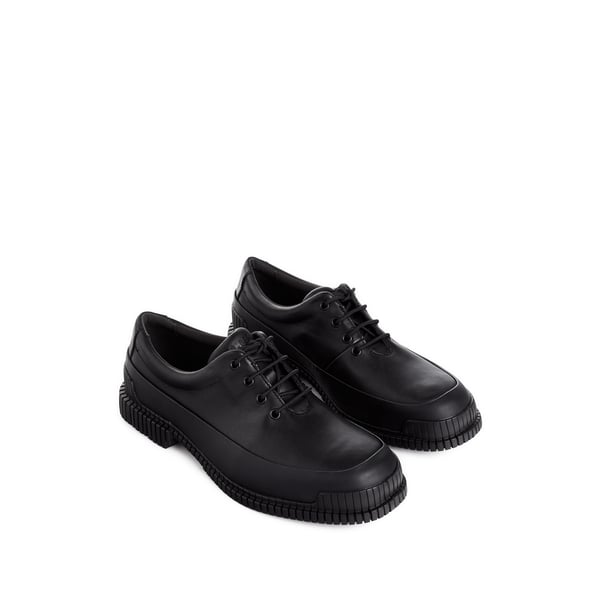 Derbies Pix en cuir et polyester recyclé