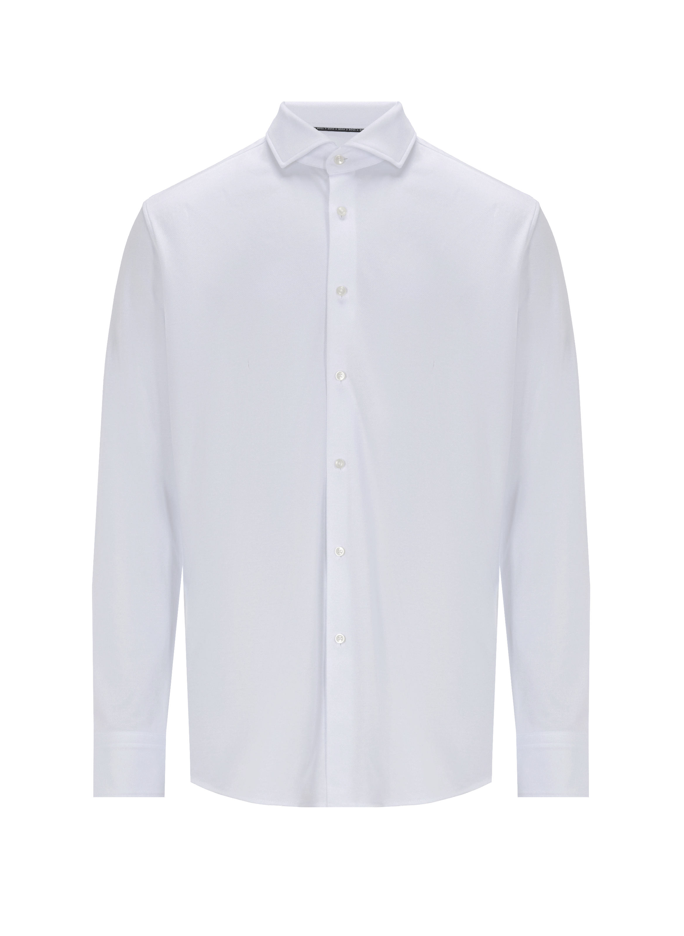 BOSS Cotton shirt White
