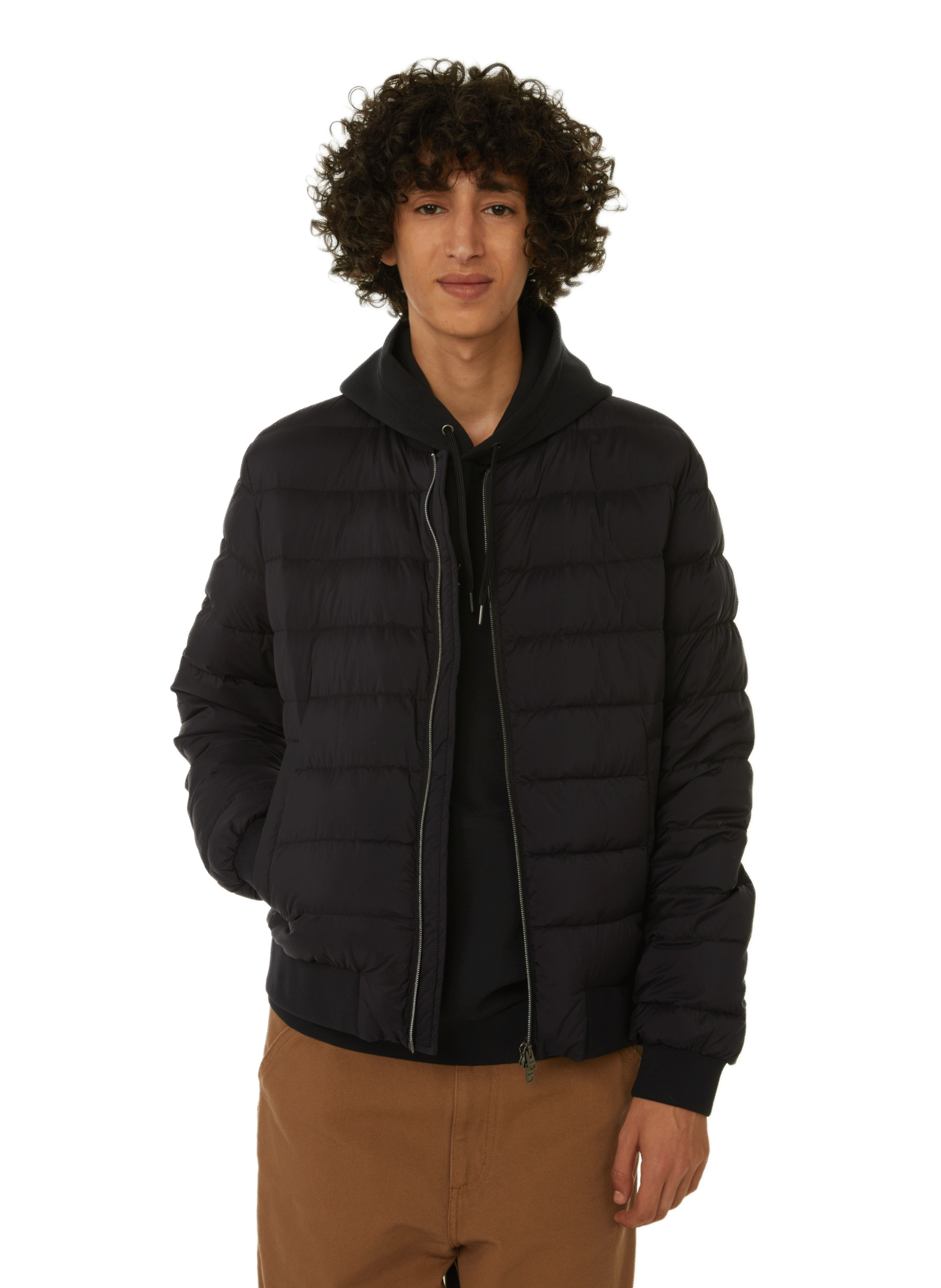 HERNO Polyamide jacket Black