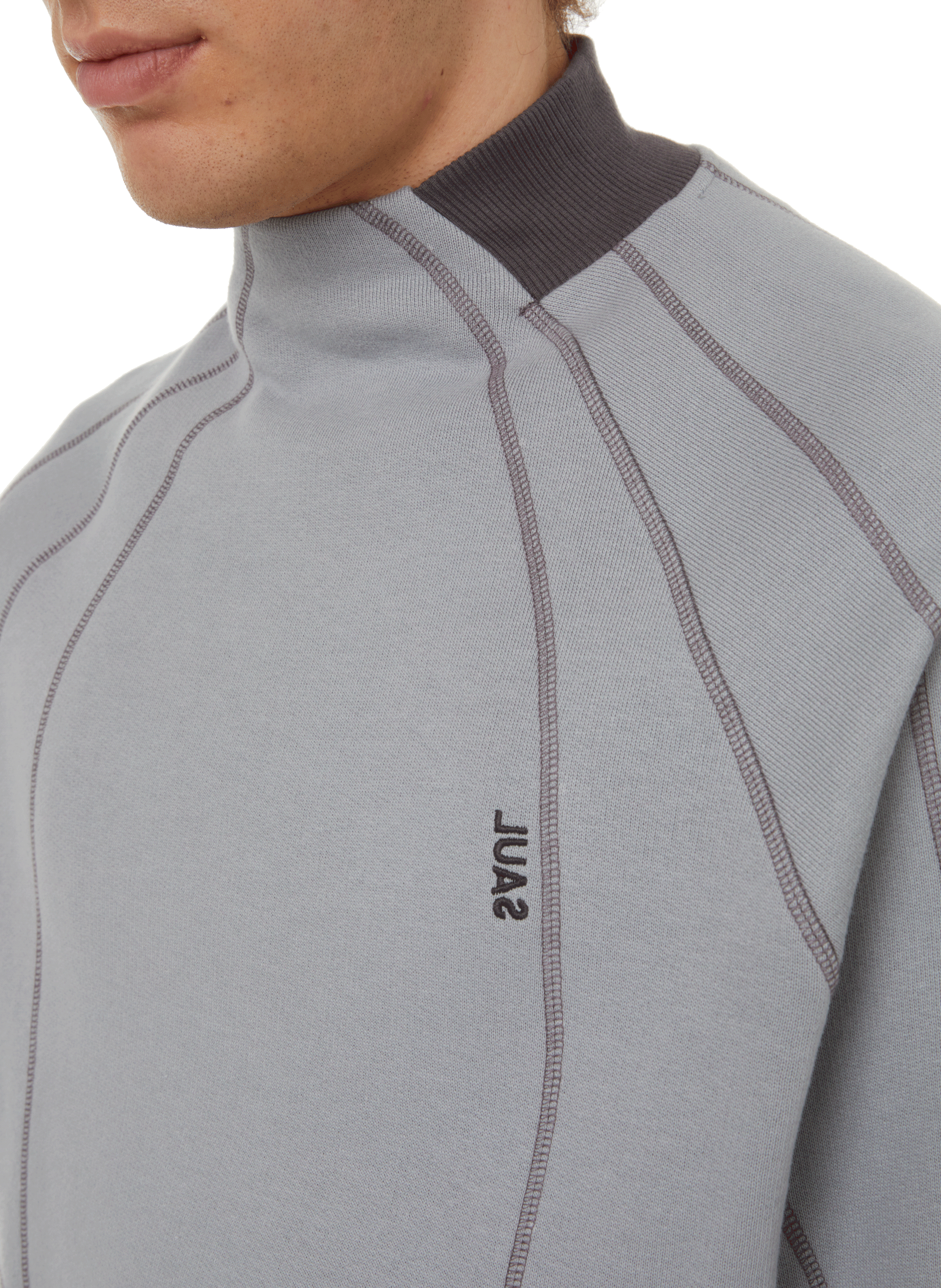 Cotton sweatshirt SAUL NASH Grey