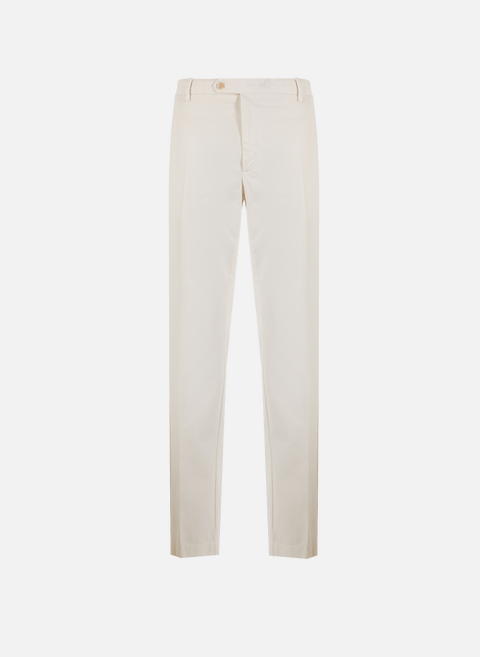 Pantalon chino en coton  WhiteHACKETT 