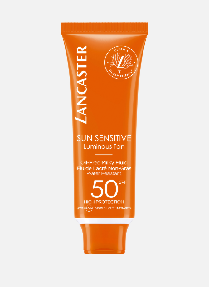 Sun Sensitive Luminous Tan Fluid - Face sun protection SPF50 LANCASTER