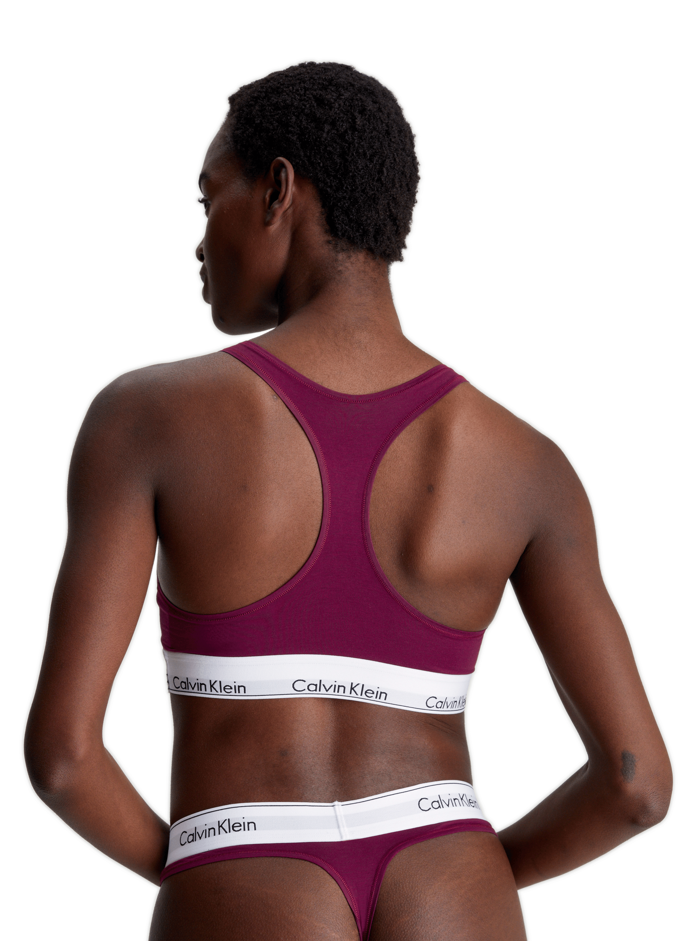 Cotton bra top CALVIN KLEIN Pink