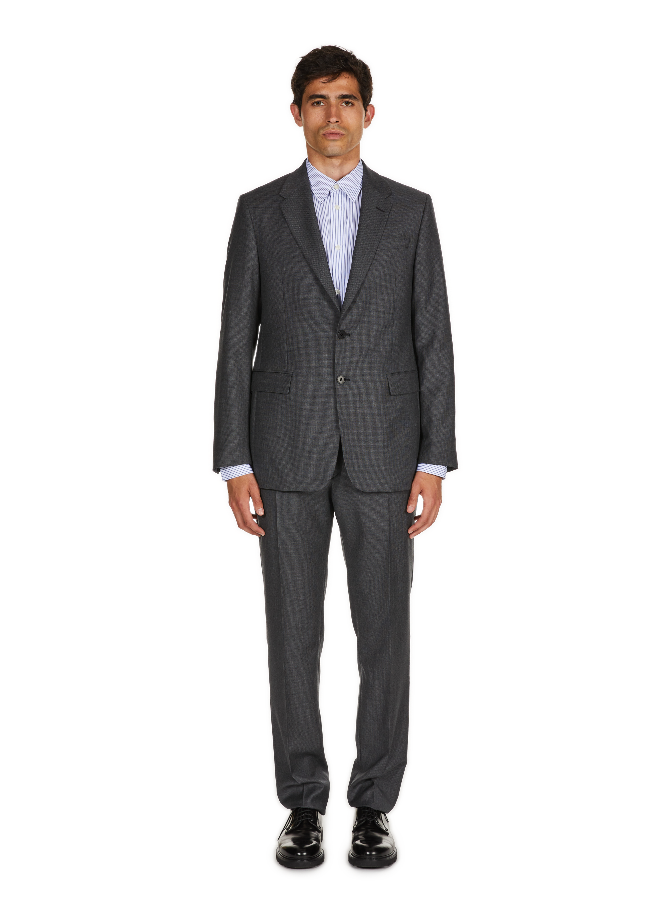 Veste de costume Elie en laine  Gris