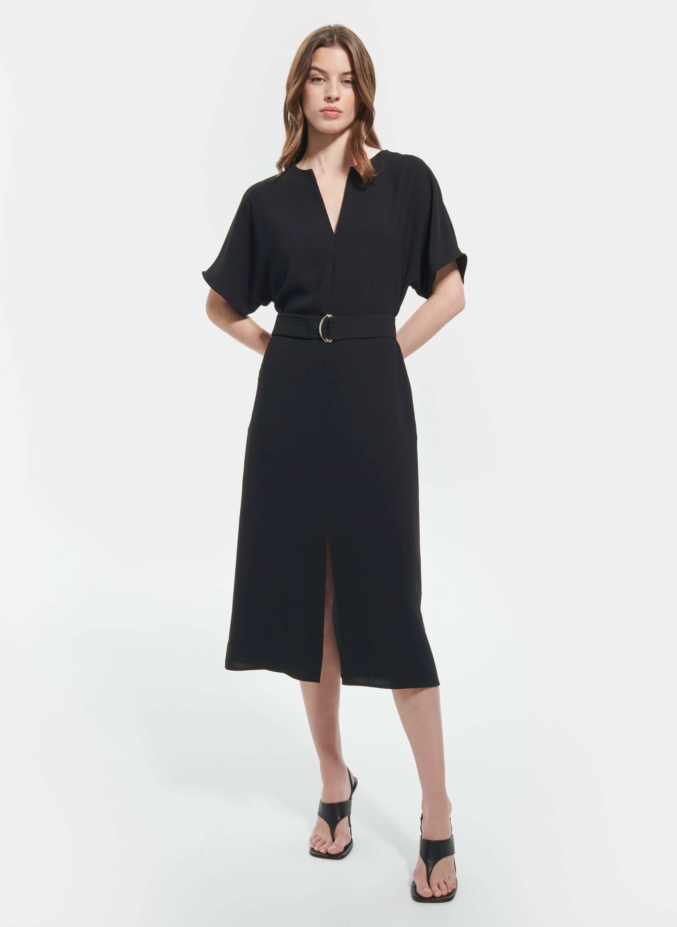 Robe noir fluide - rafaelle ZAPA Noir