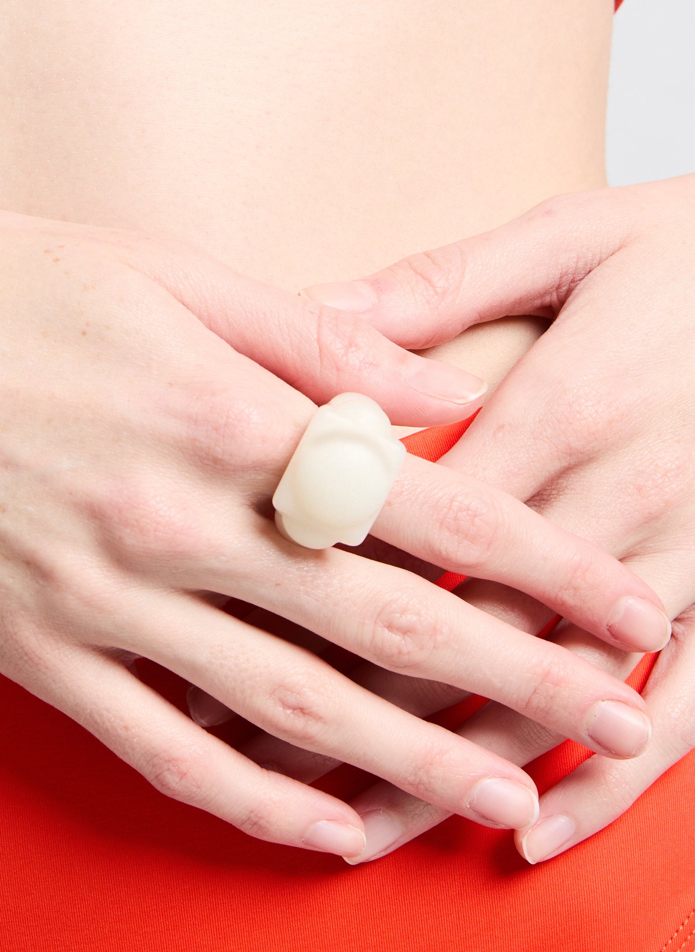 Bague All in one vieira LA MANSO Blanc