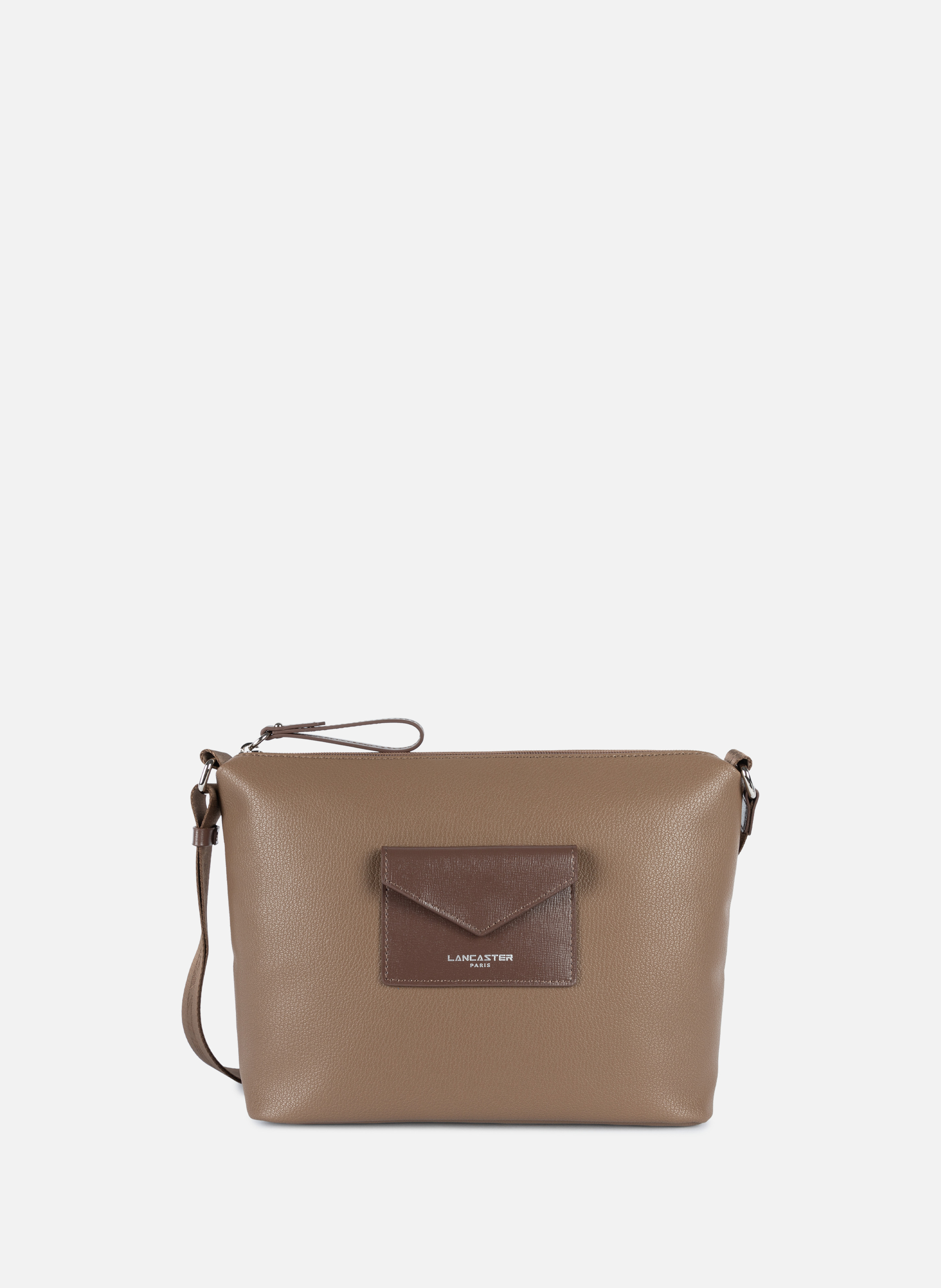 LANCASTER Sac besace - maya kba Marron