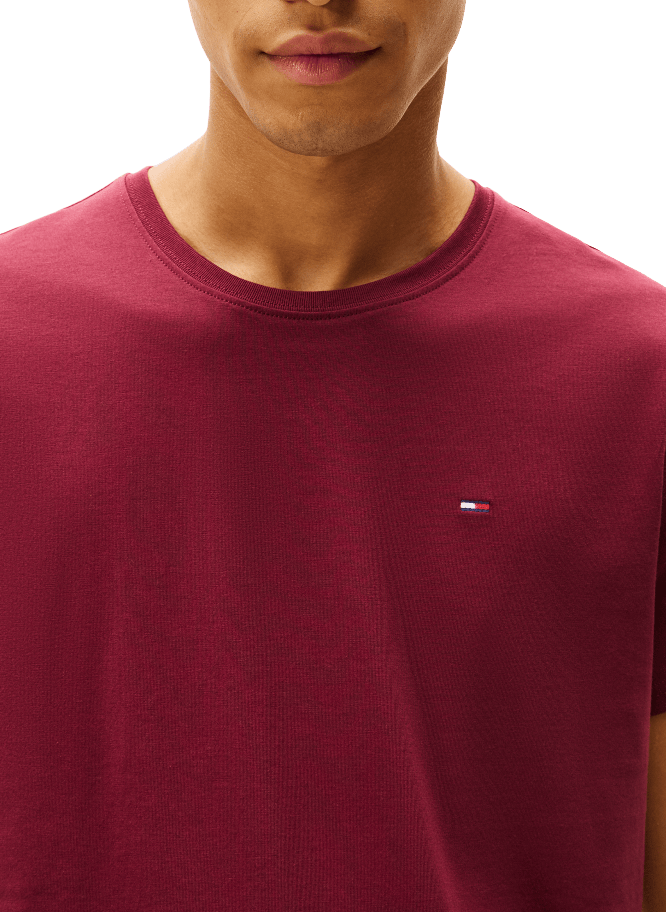 Classic Cotton T-Shirt TOMMY HILFIGER Red