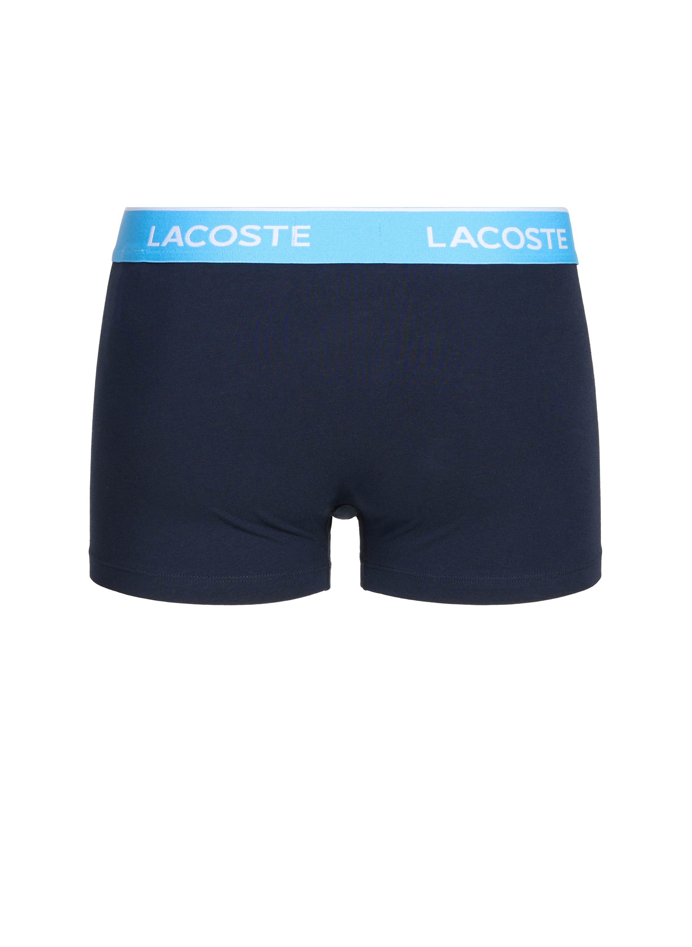 Lot de 3 boxers en coton mélangé Bleu