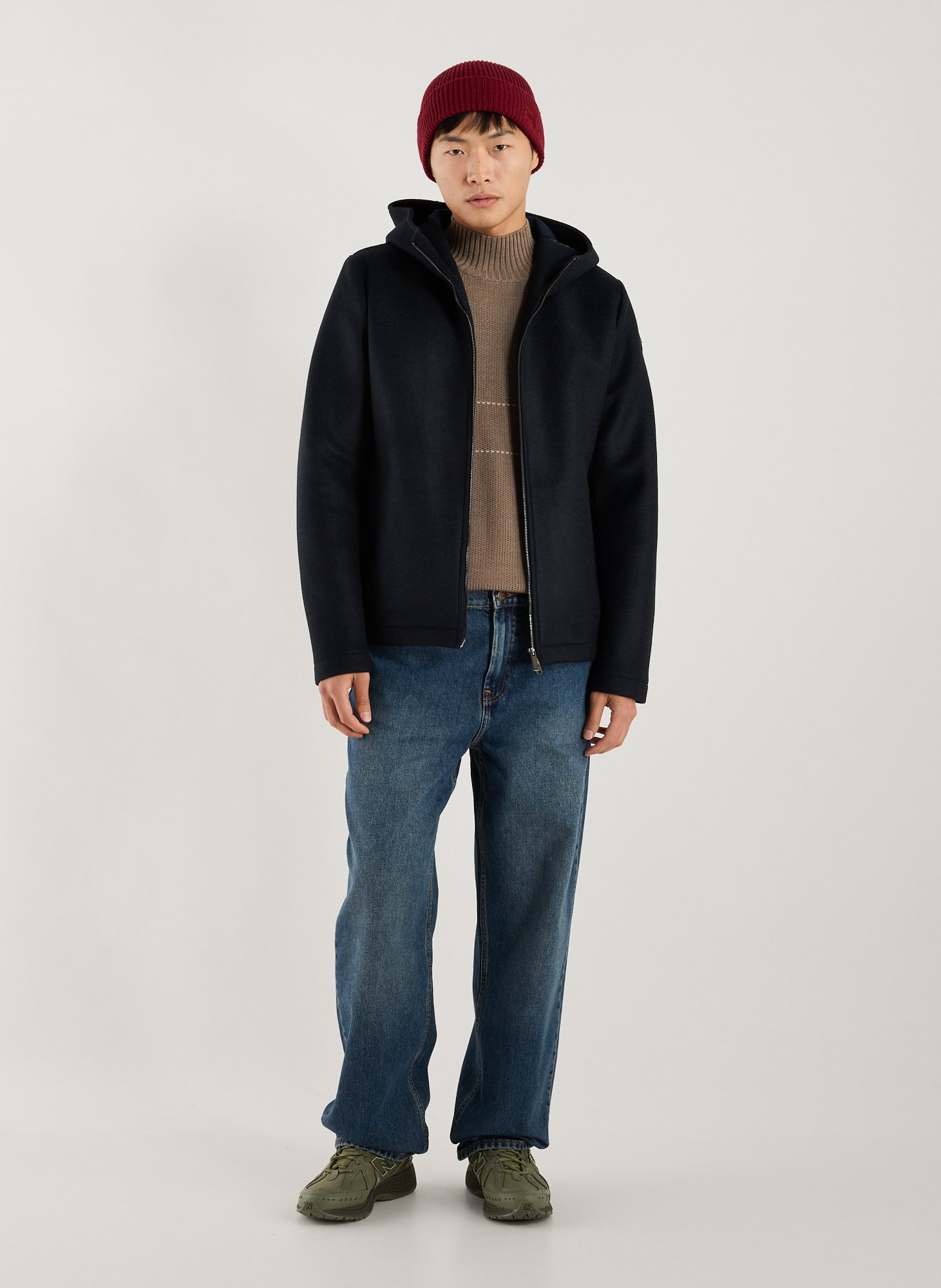 Oversized Hooded Coat COLMAR Blue