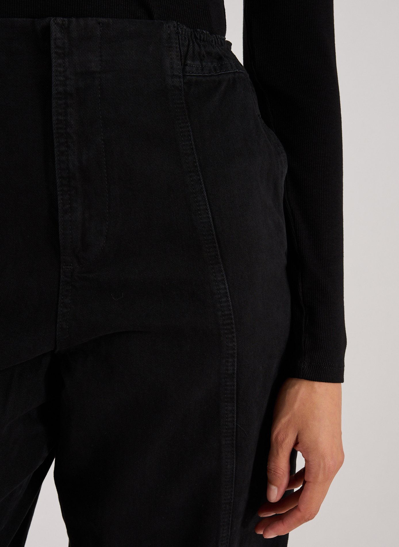 Pantalon Ballon TOPSHOP Noir