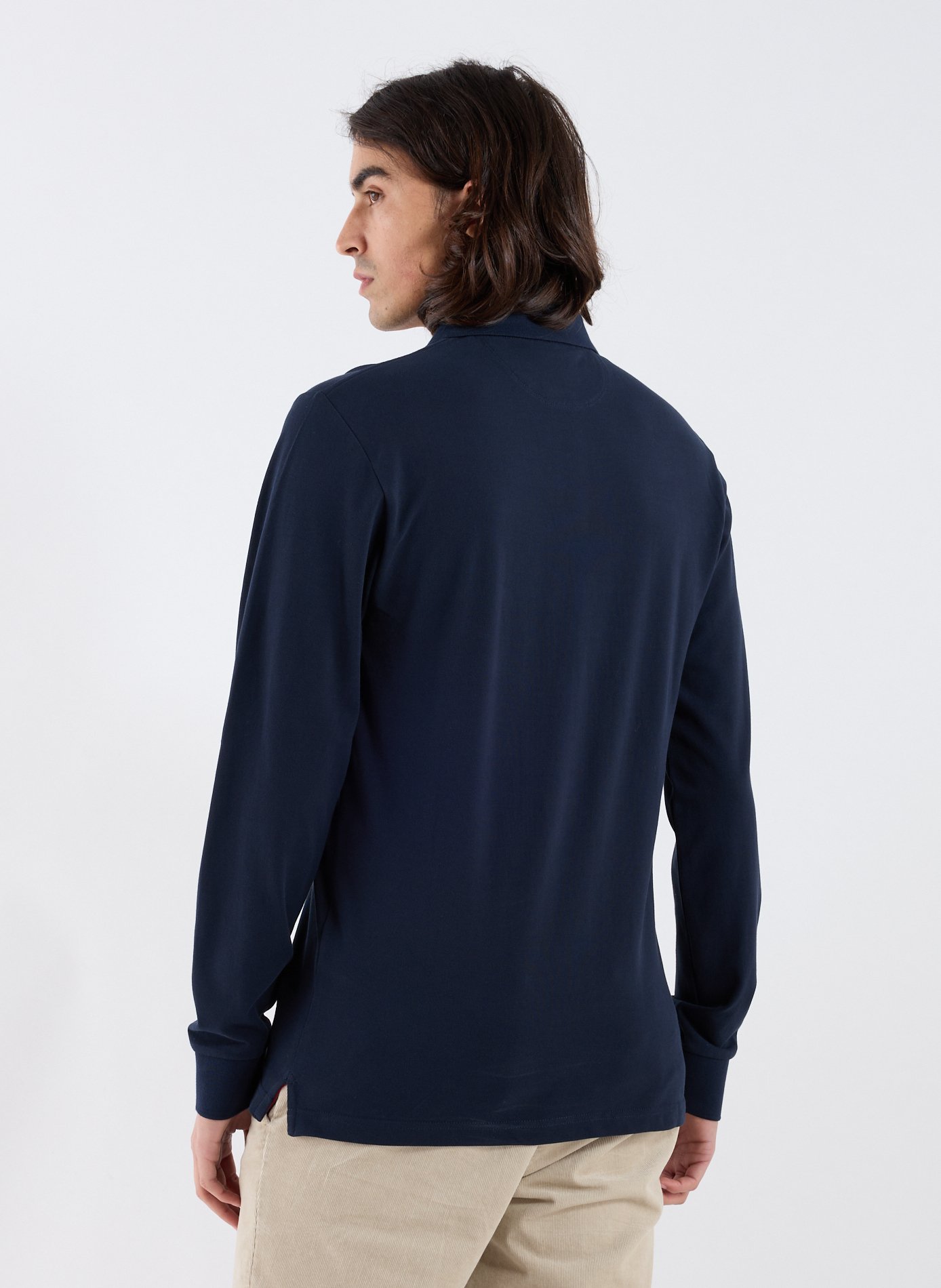 Polo en coton HACKETT Bleu