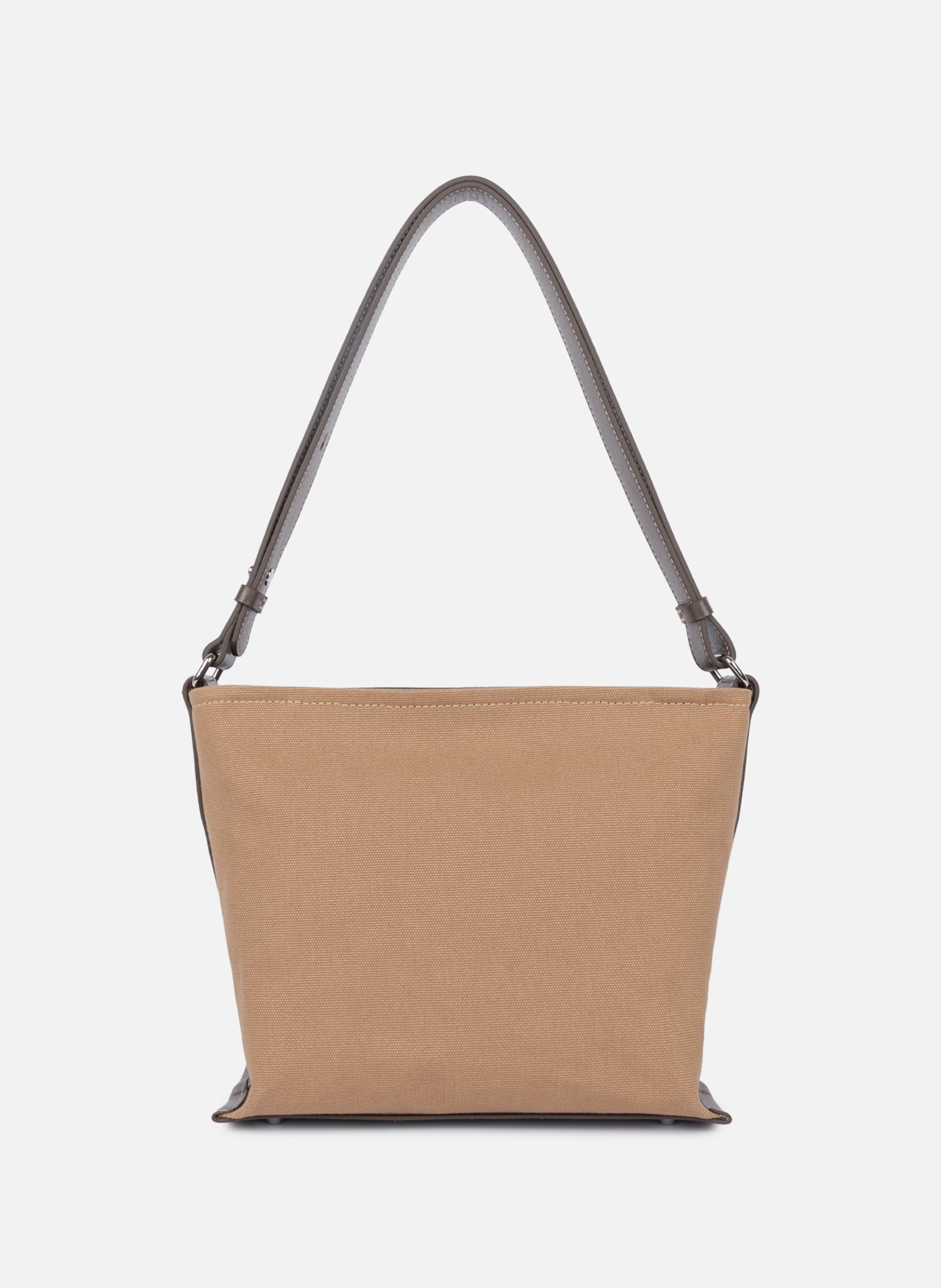 Sac seau - canvas kba LANCASTER Marron
