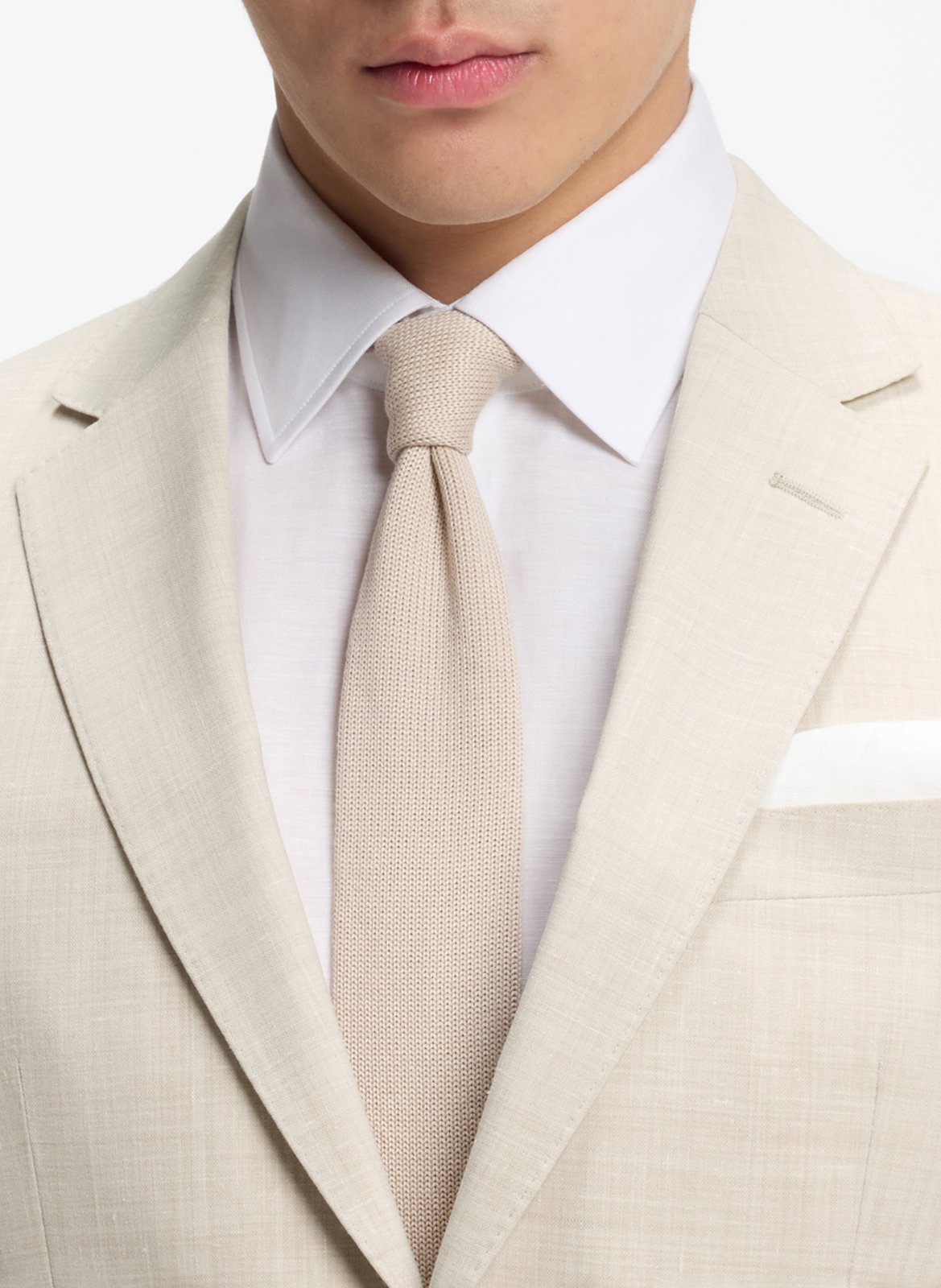 Costume deux pièces slim-fit BOSS Beige