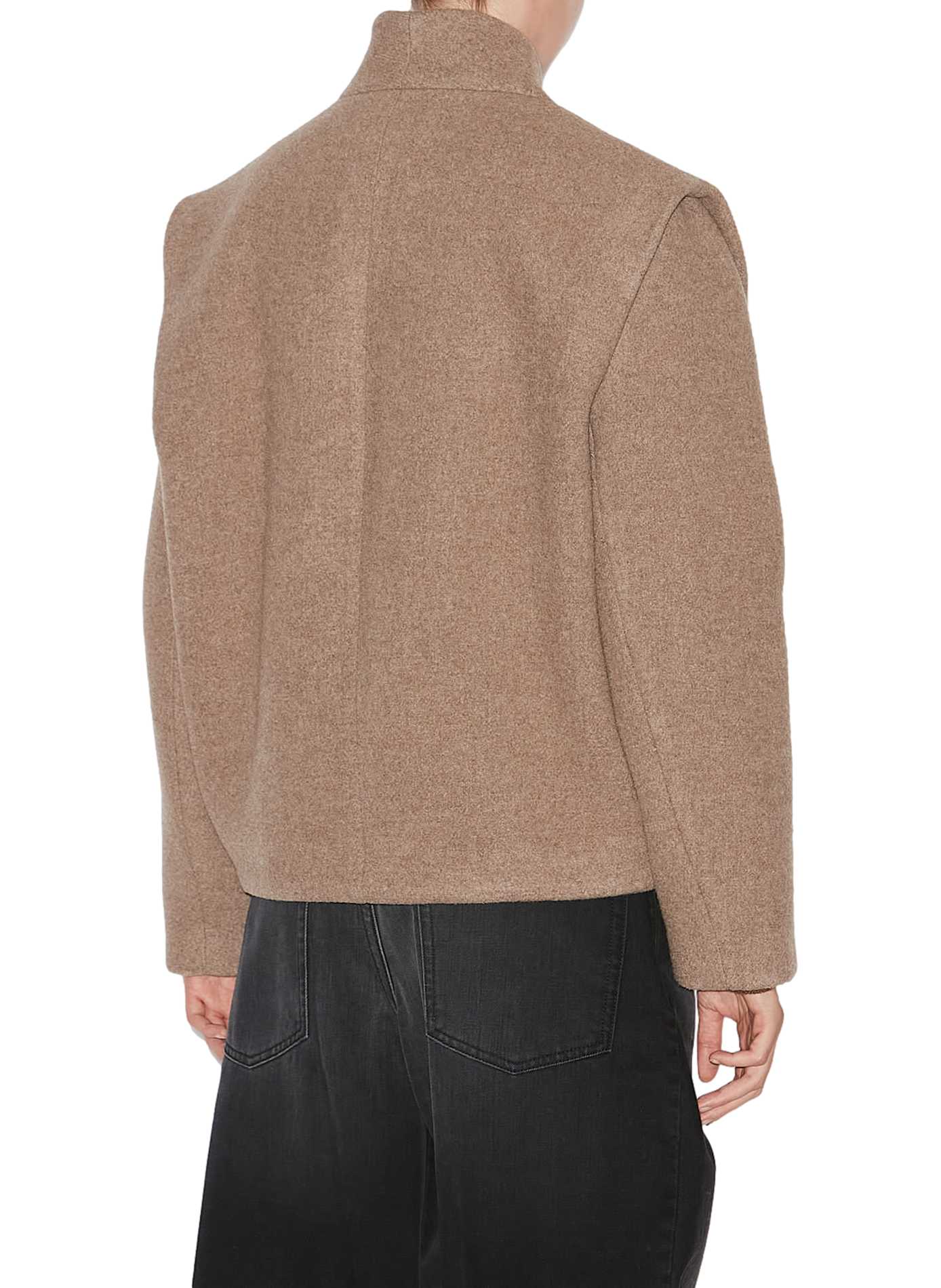 Drogo tailored blazer in mixed wool ISABEL MARANT Brown