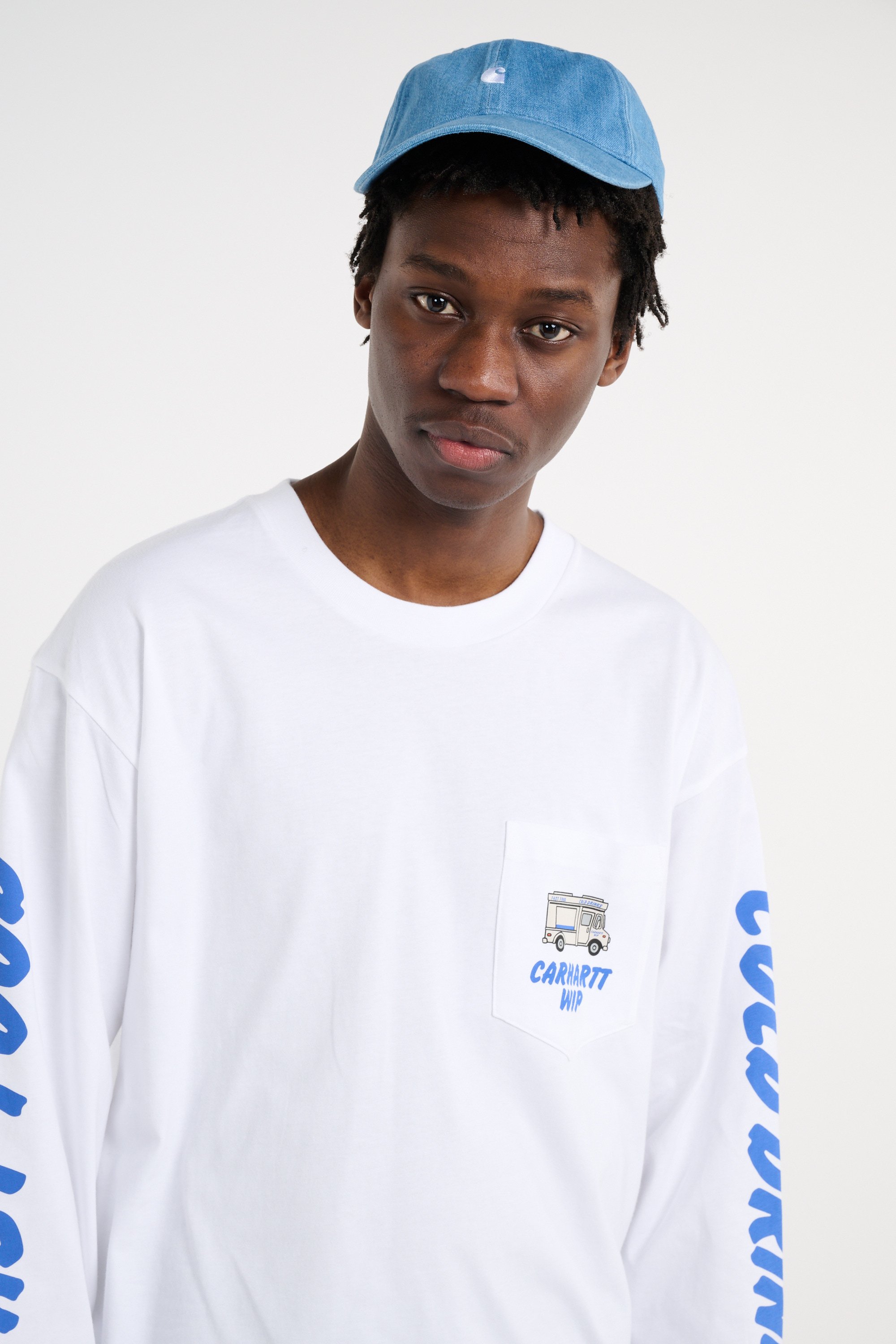 Casquette lucas cap CARHARTT WIP Bleu