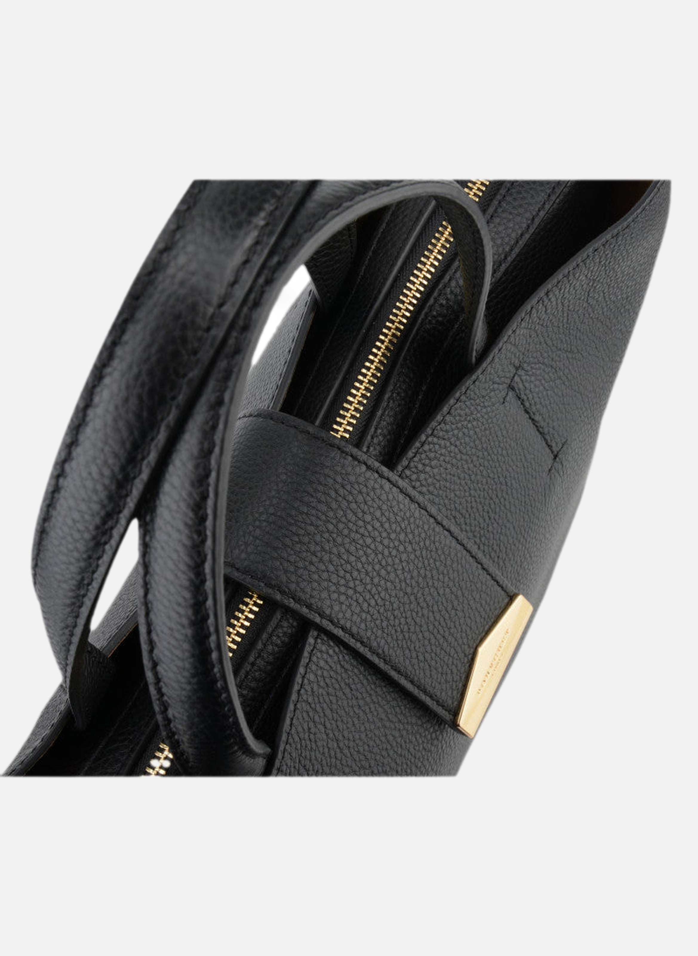 Cavalcade | sac à main mm en cuir de vachette POURCHET Noir