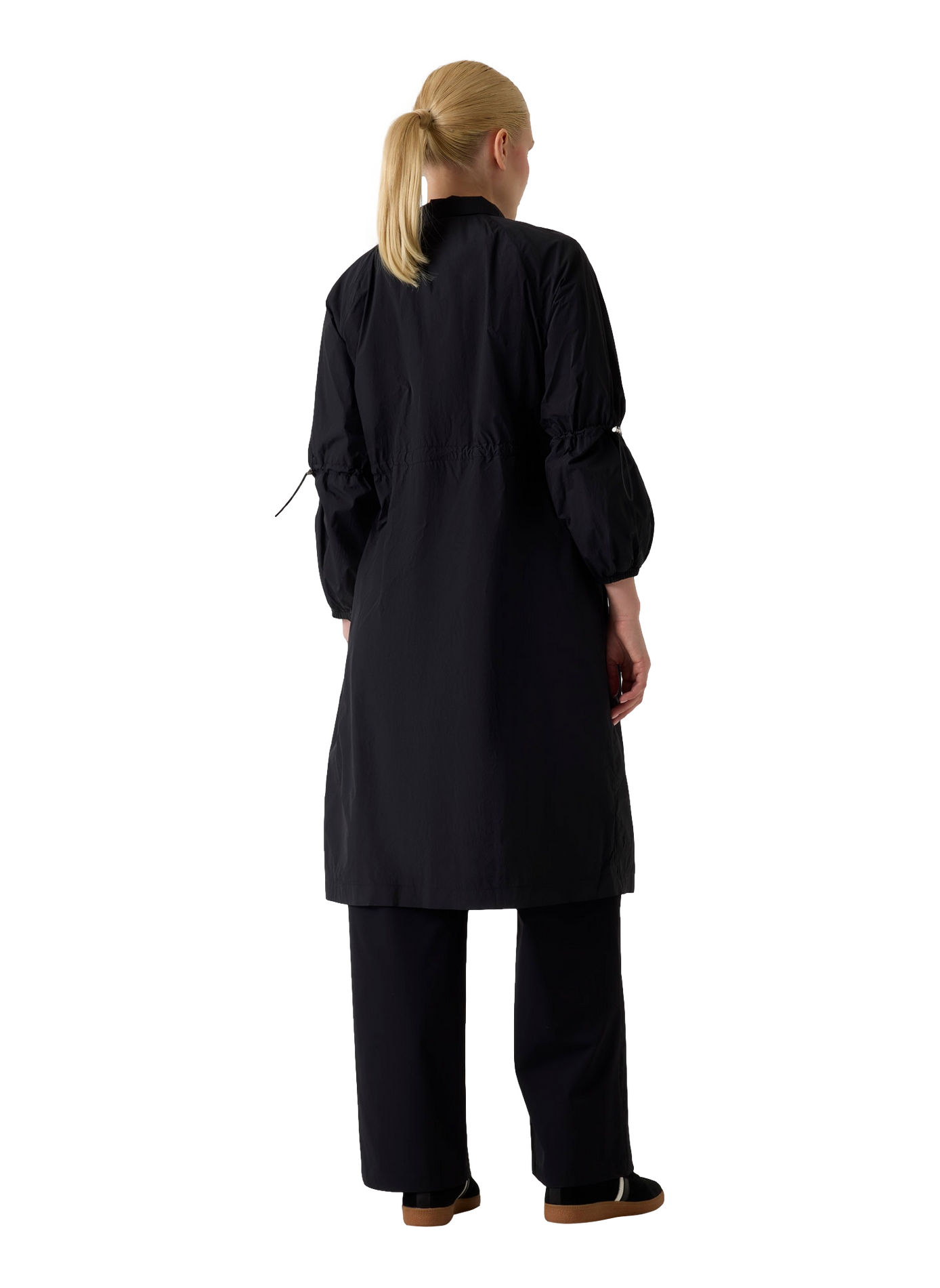 Long coat with classic collar GUESS Black