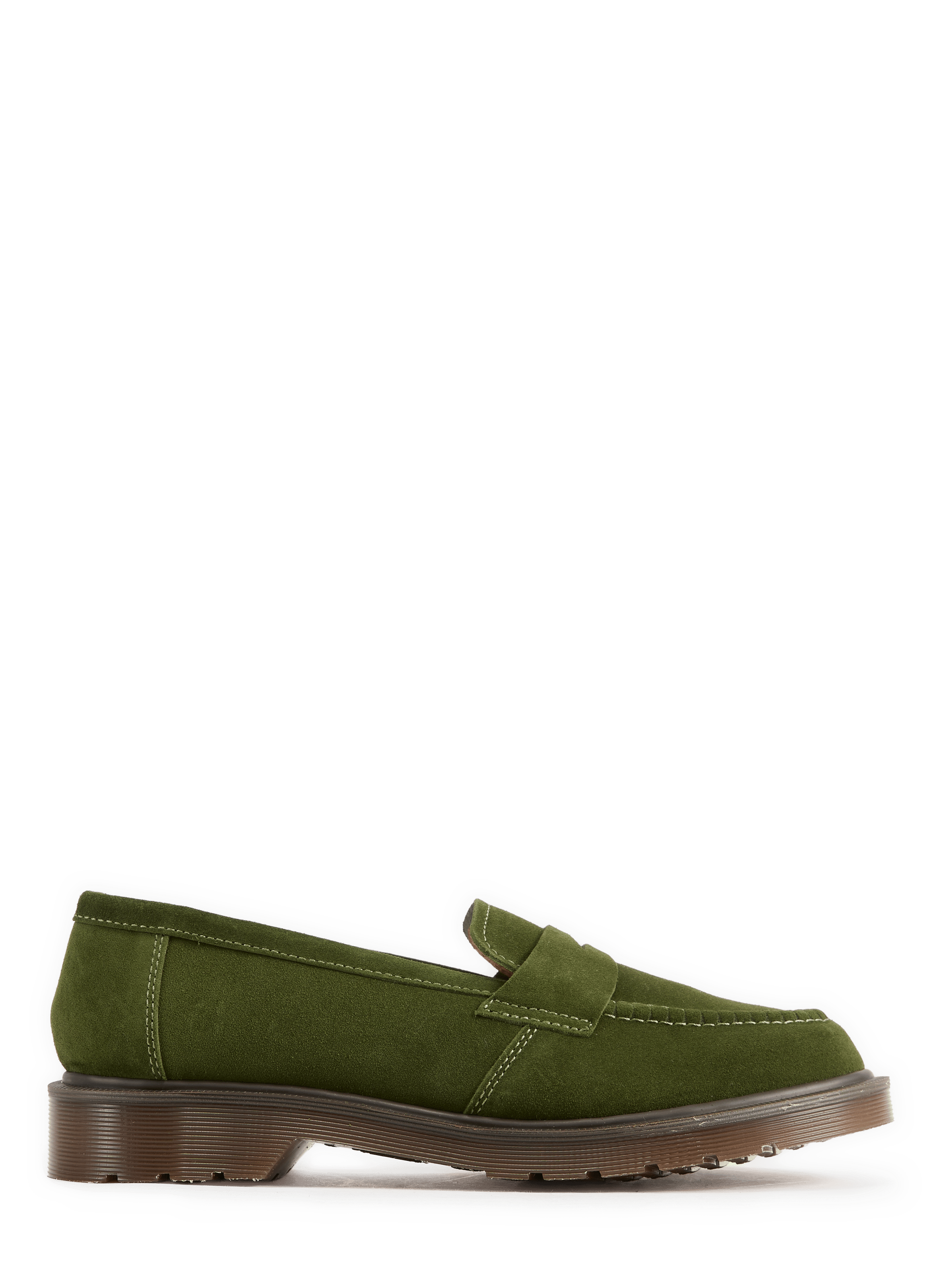Leren mocassins DR. MARTENS Groen
