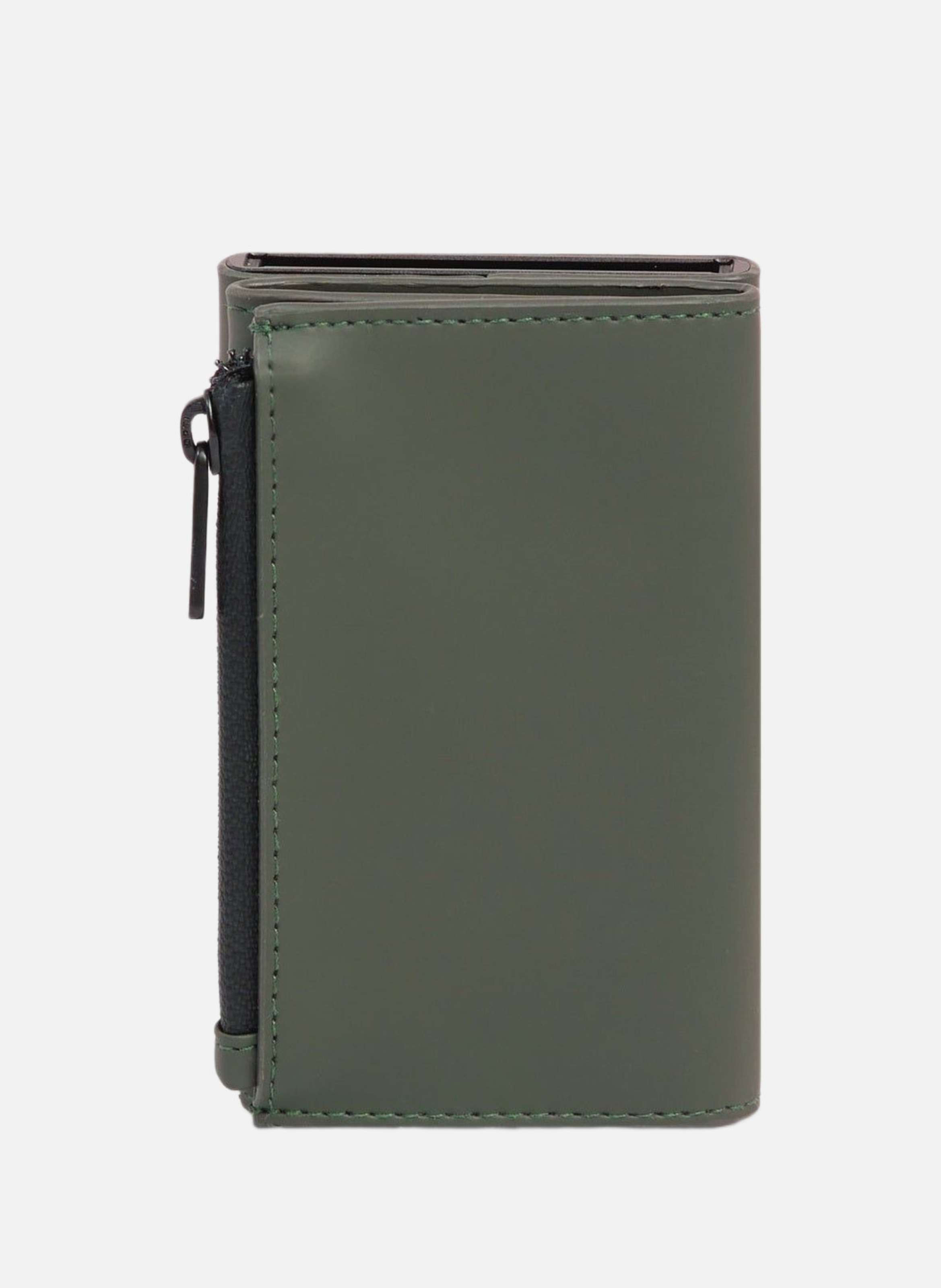 Portefeuille compact pop-up avec porte-monnaie PIQUADRO Vert