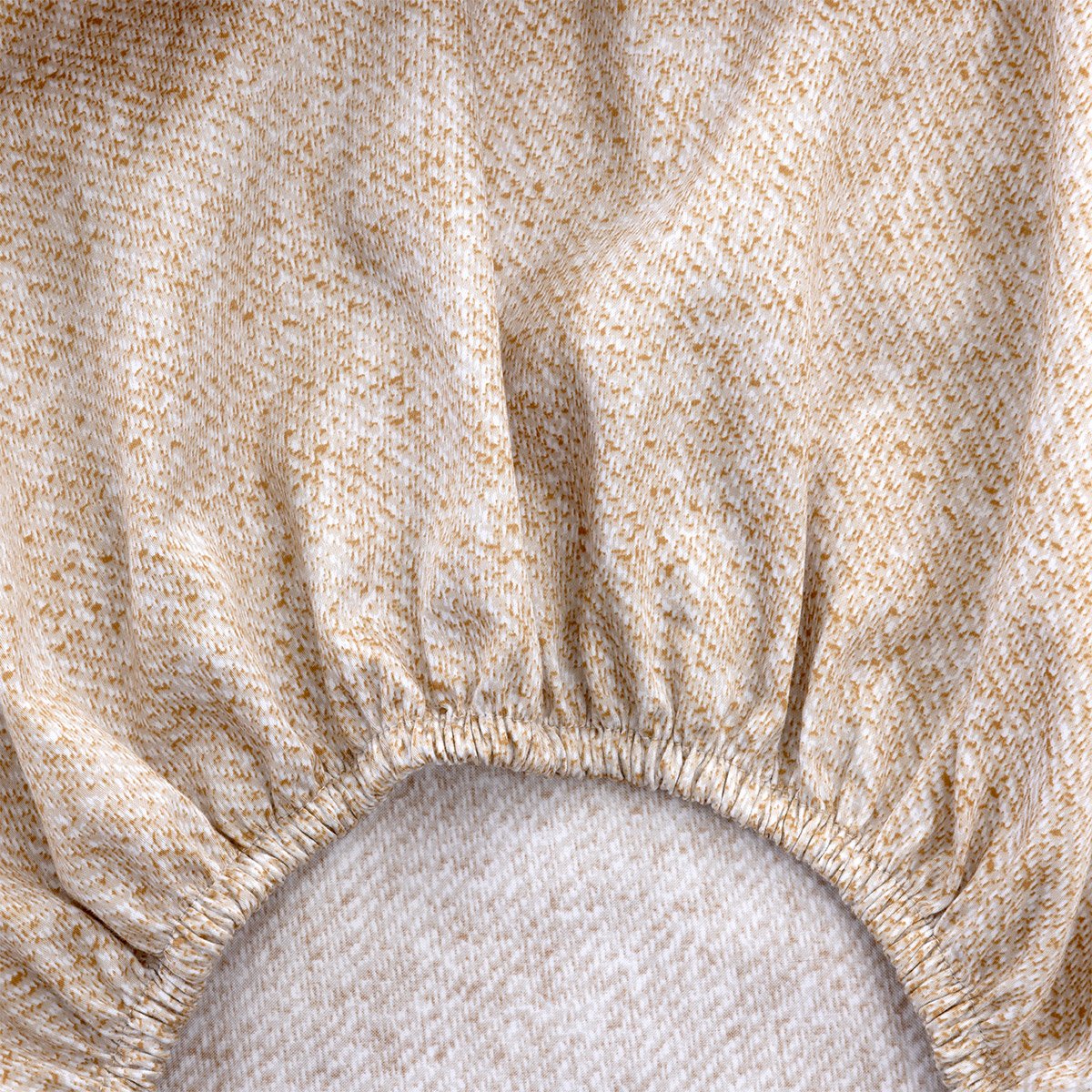 Drap housse en satin de coton, loomis BOSS HOME Marron