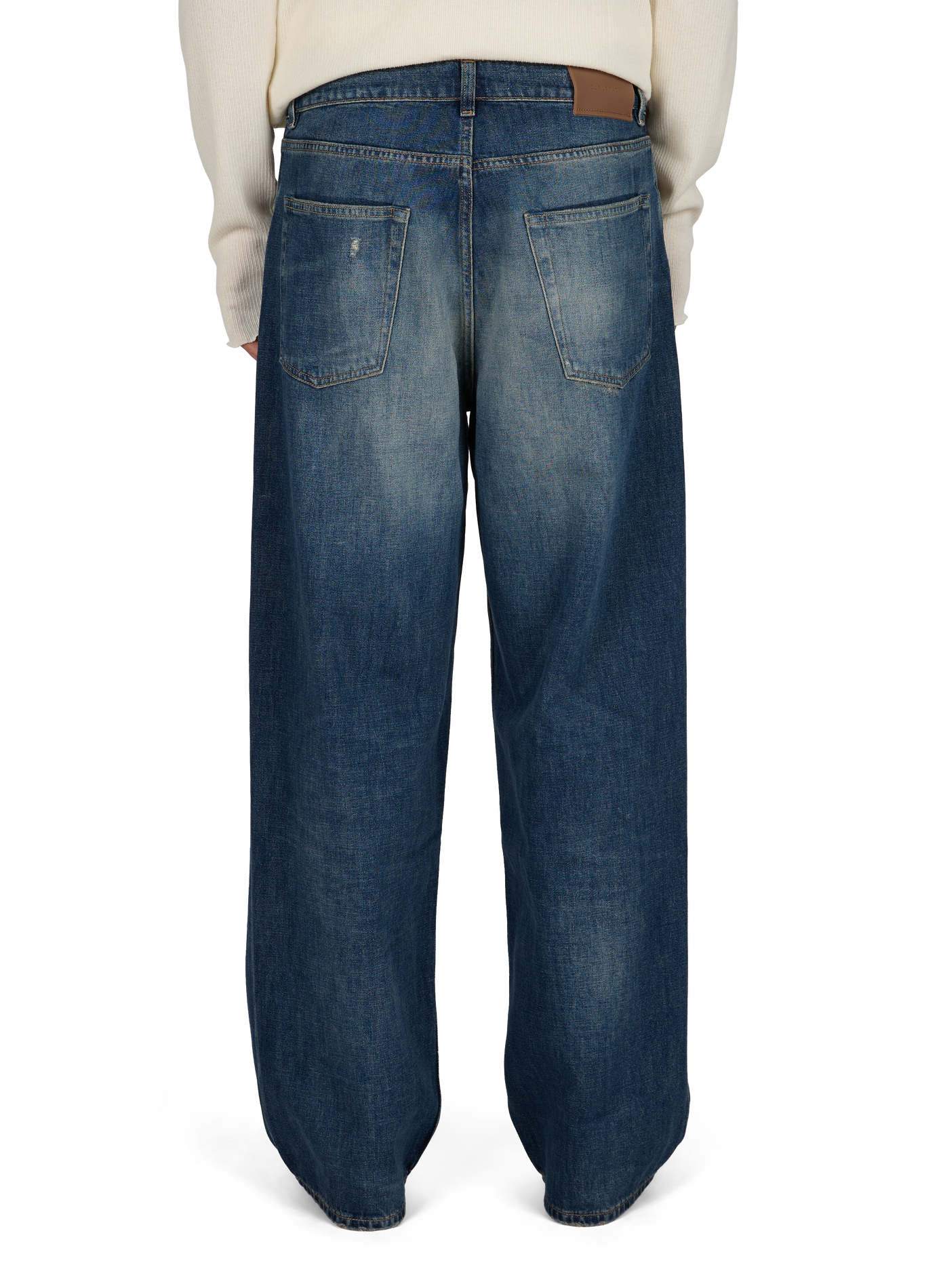 Wide cotton jeans OUR LEGACY Blue
