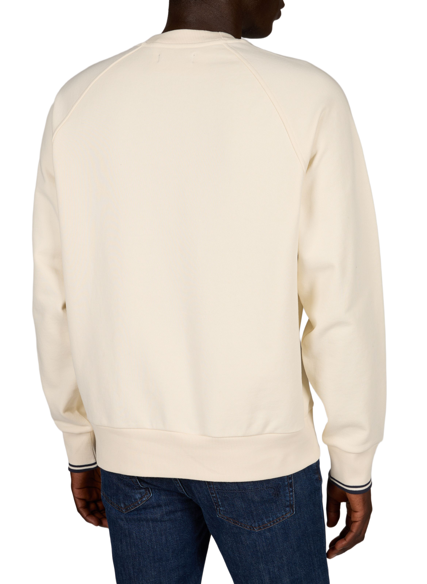 Cotton Caspian Sweatshirt FRED PERRY Beige