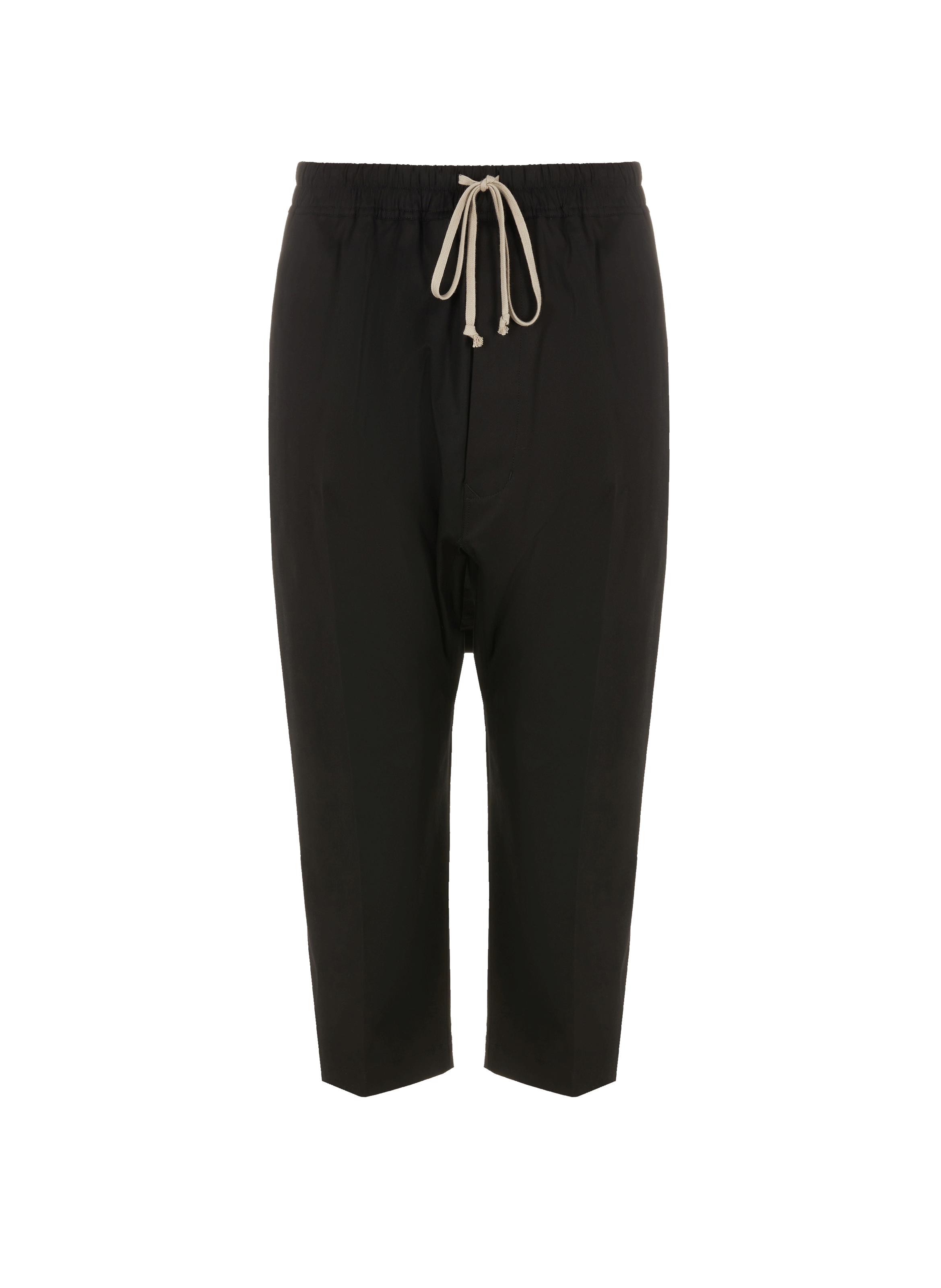 Pantalon cropped en coton mélangé