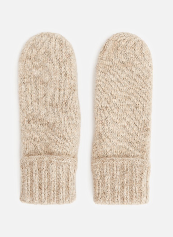 Wool and cotton mittens BECKSÖNDERGAARD