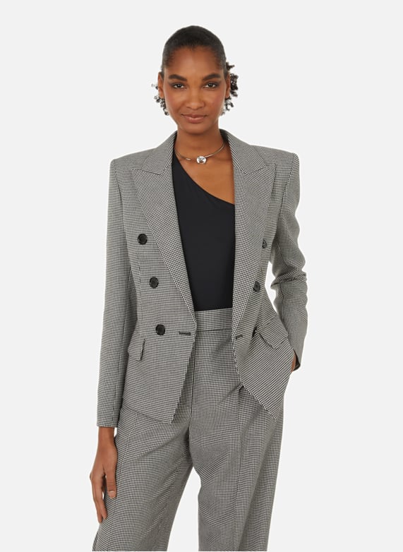 Comment Porter Blazer Femme Carreaux Gris Comment Porter Blazer