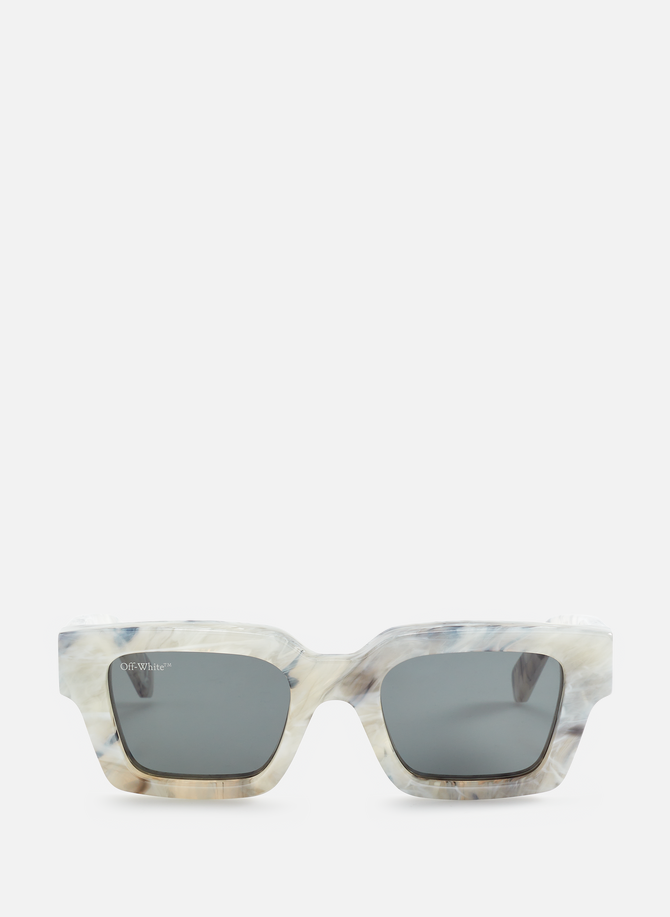 OFF-WHITE marmorierte Sonnenbrille