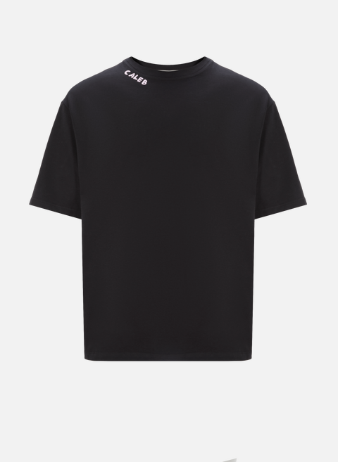 Schwarzes übergroßes T-ShirtCALEB 