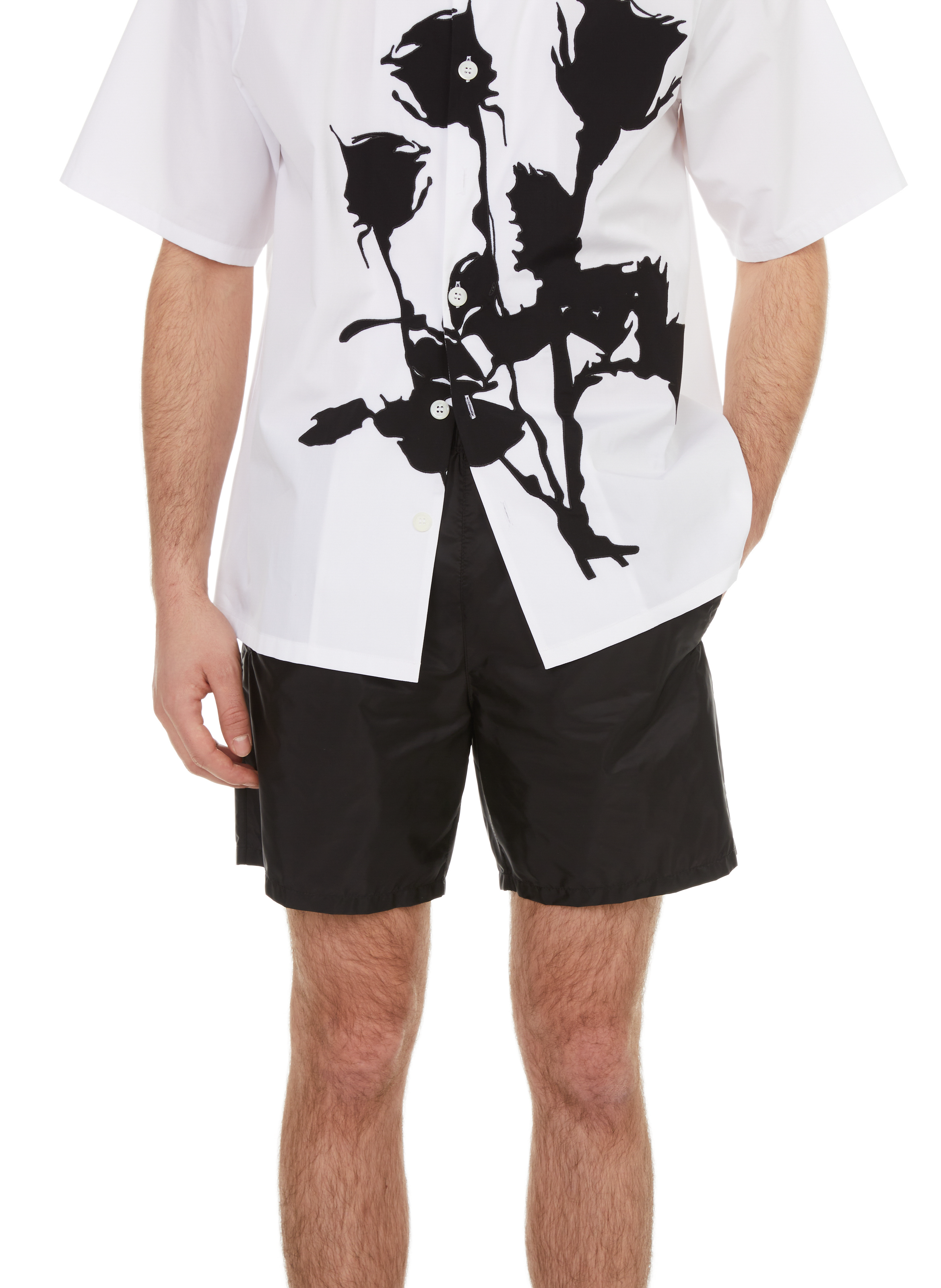 PRADA Short de bain Noir