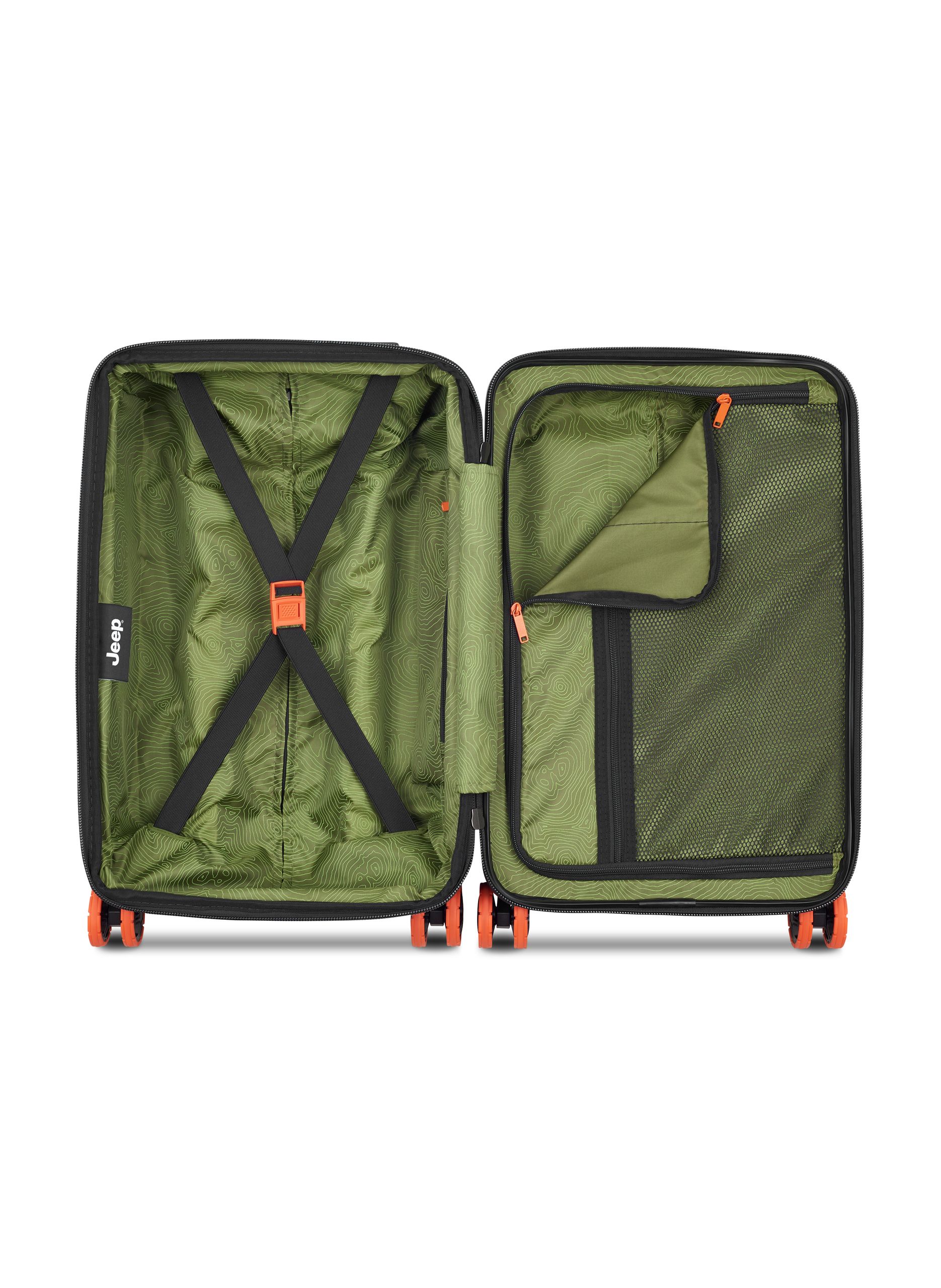 Valise cabine rigide taille s - jh002b JEEP Noir