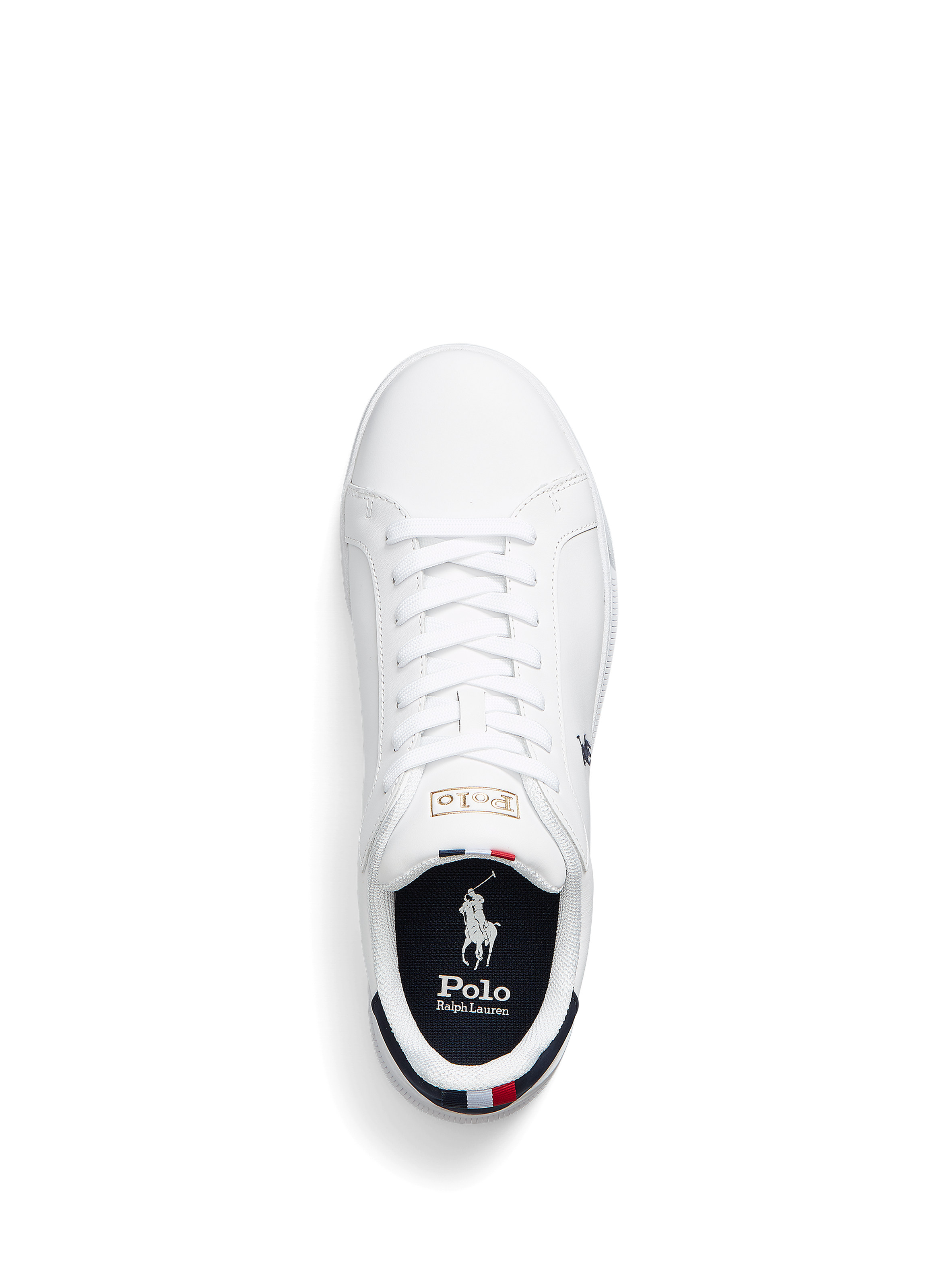 Leather sneakers POLO RALPH LAUREN Multicolour