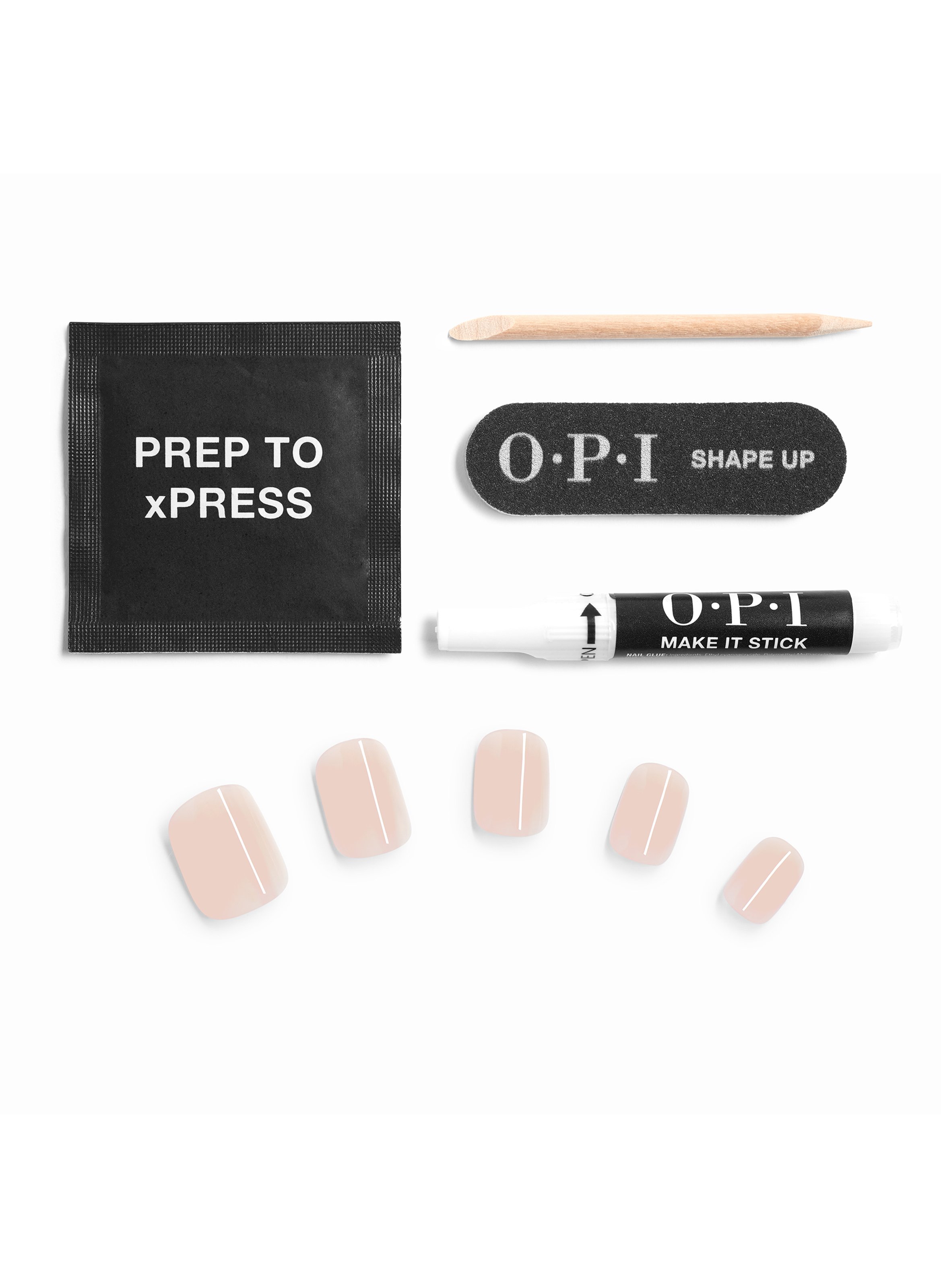 Mimosas for Mr. and Mrs. - Reusable fake nails OPI Anr41s